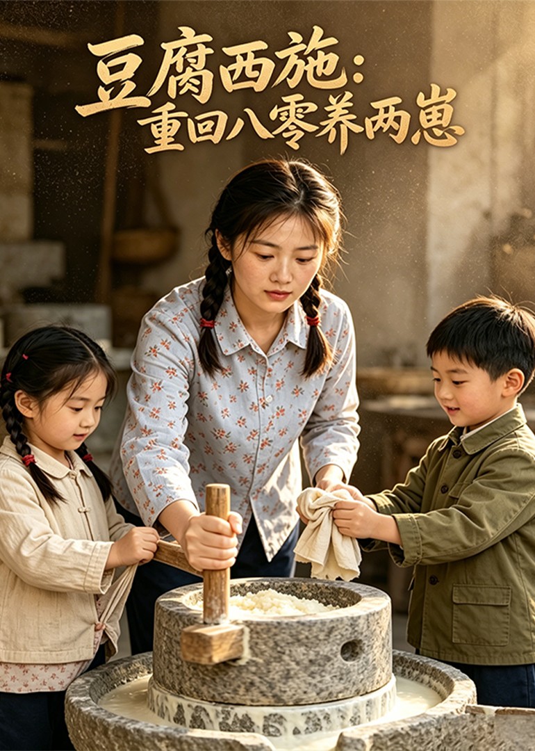 豆腐西施：重回八零养两崽封面图