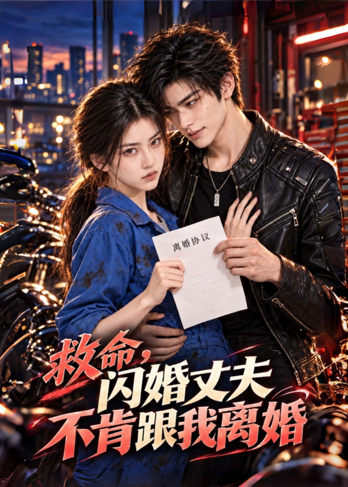 救命，闪婚丈夫不肯跟我离婚封面图