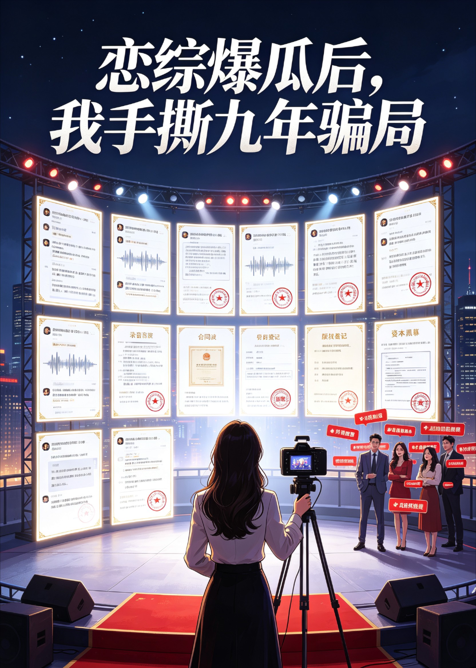 恋综爆瓜后，我手撕九年骗局封面图