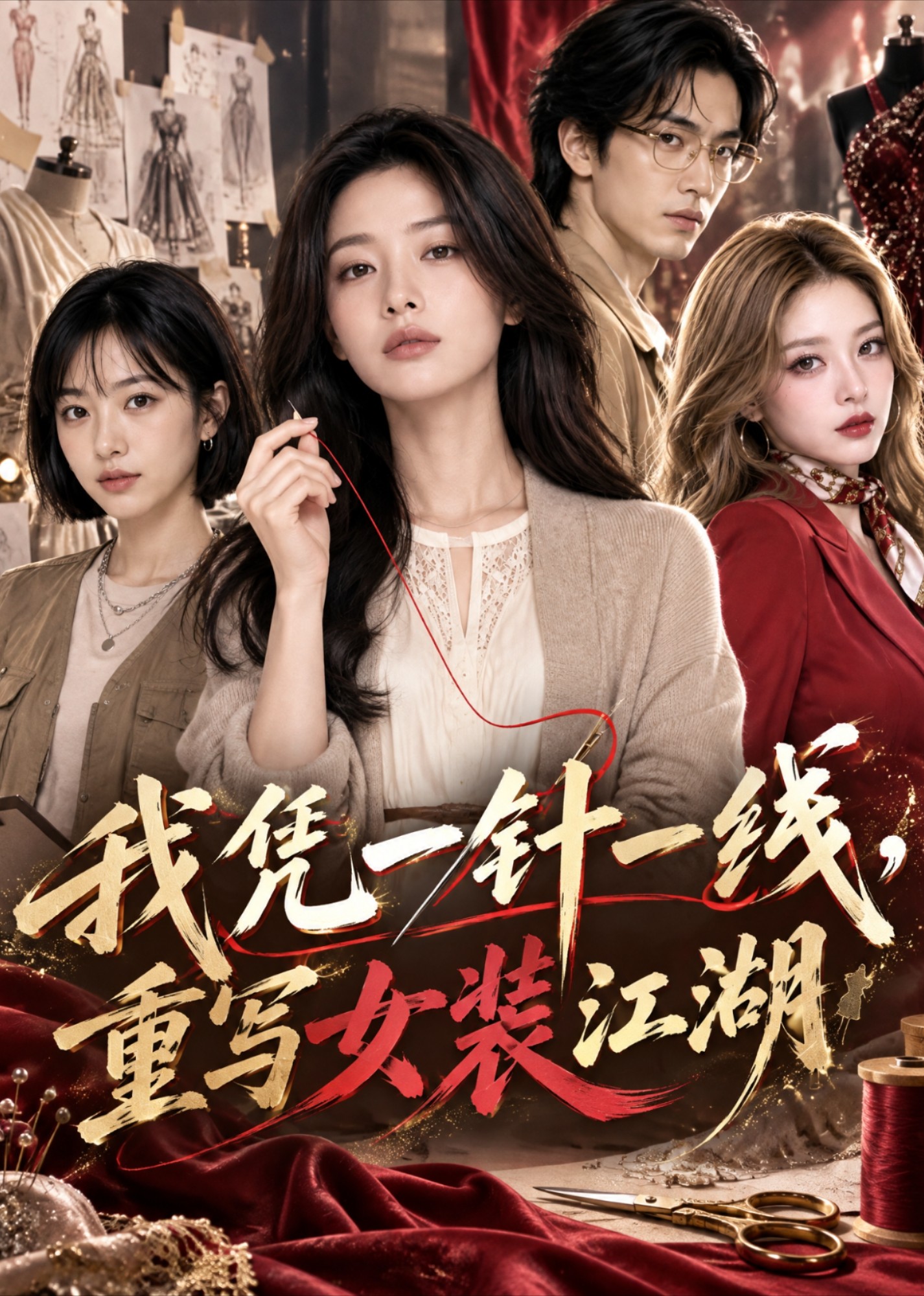 我凭一针一线，重写女装江湖封面图