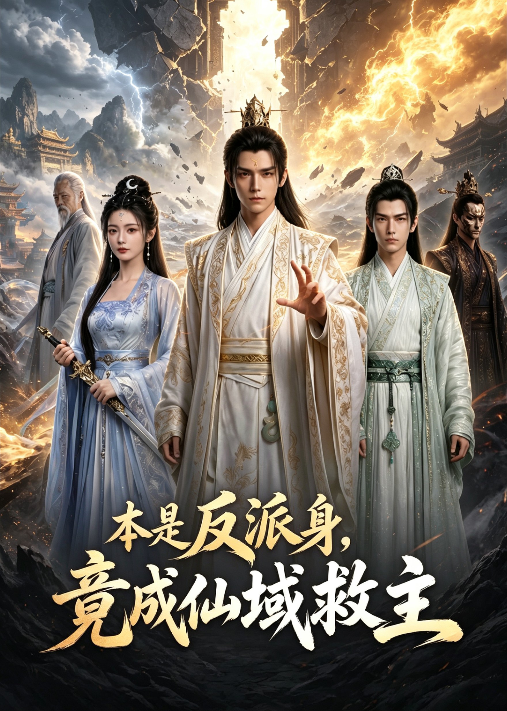 本是反派身，竟成仙域救主封面图