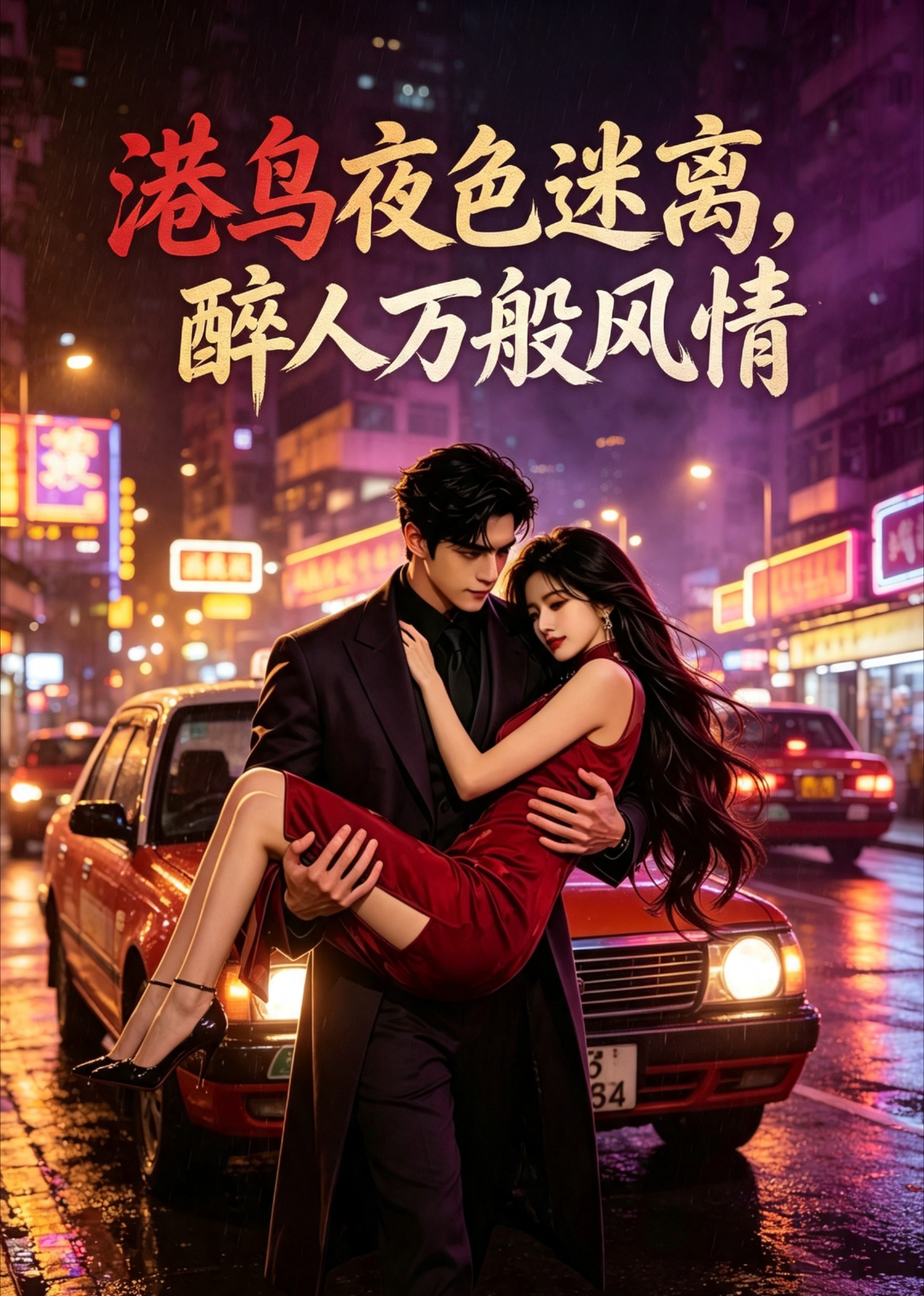 港岛夜色迷离，醉人万般风情