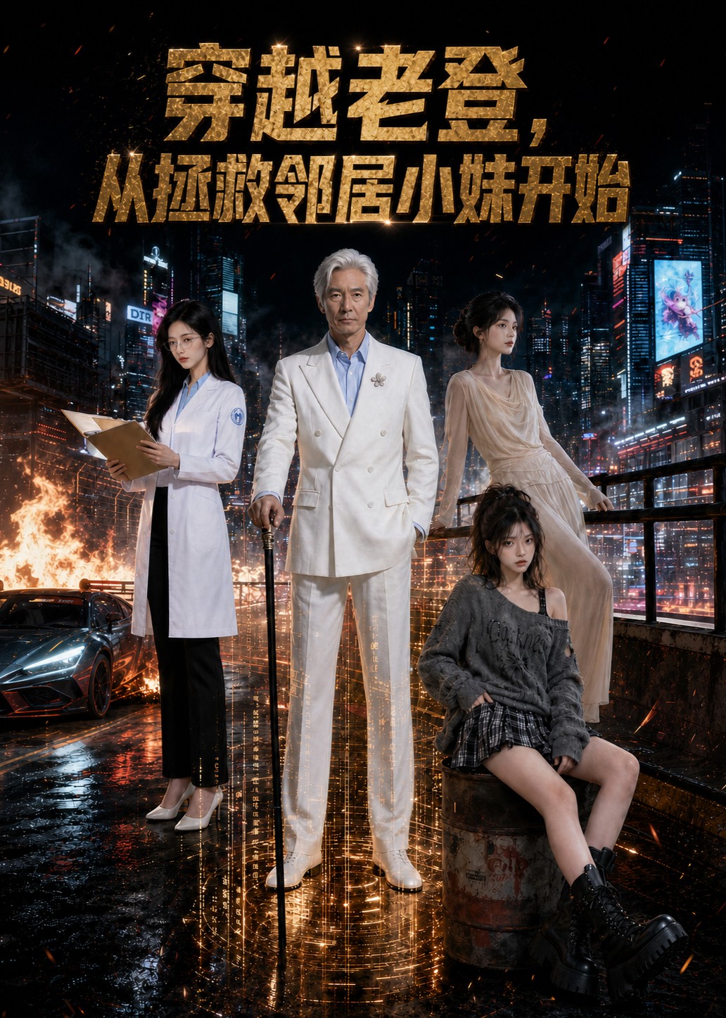 穿越老登，从拯救邻居小妹开始