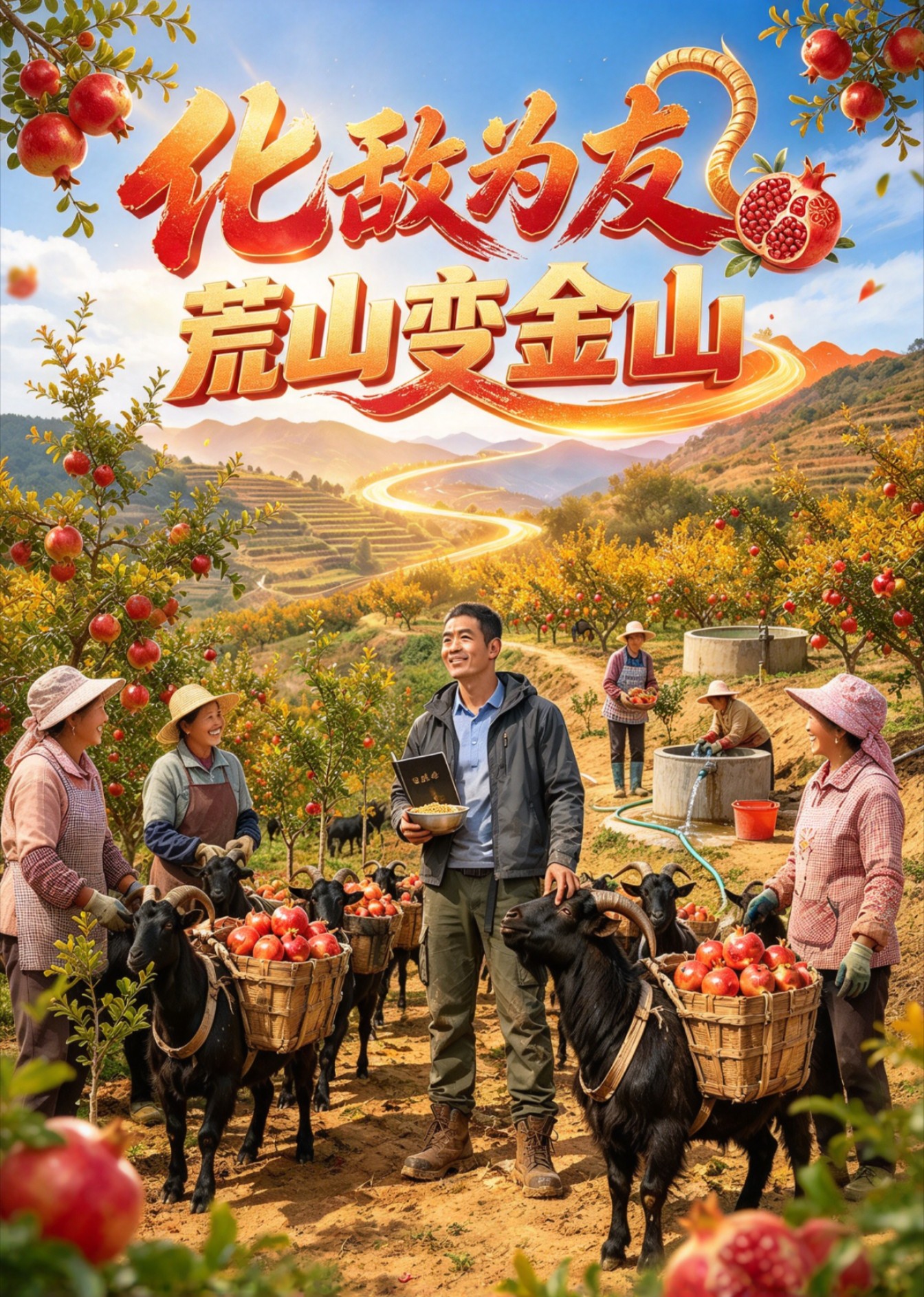 化敌为友荒山变金山封面图