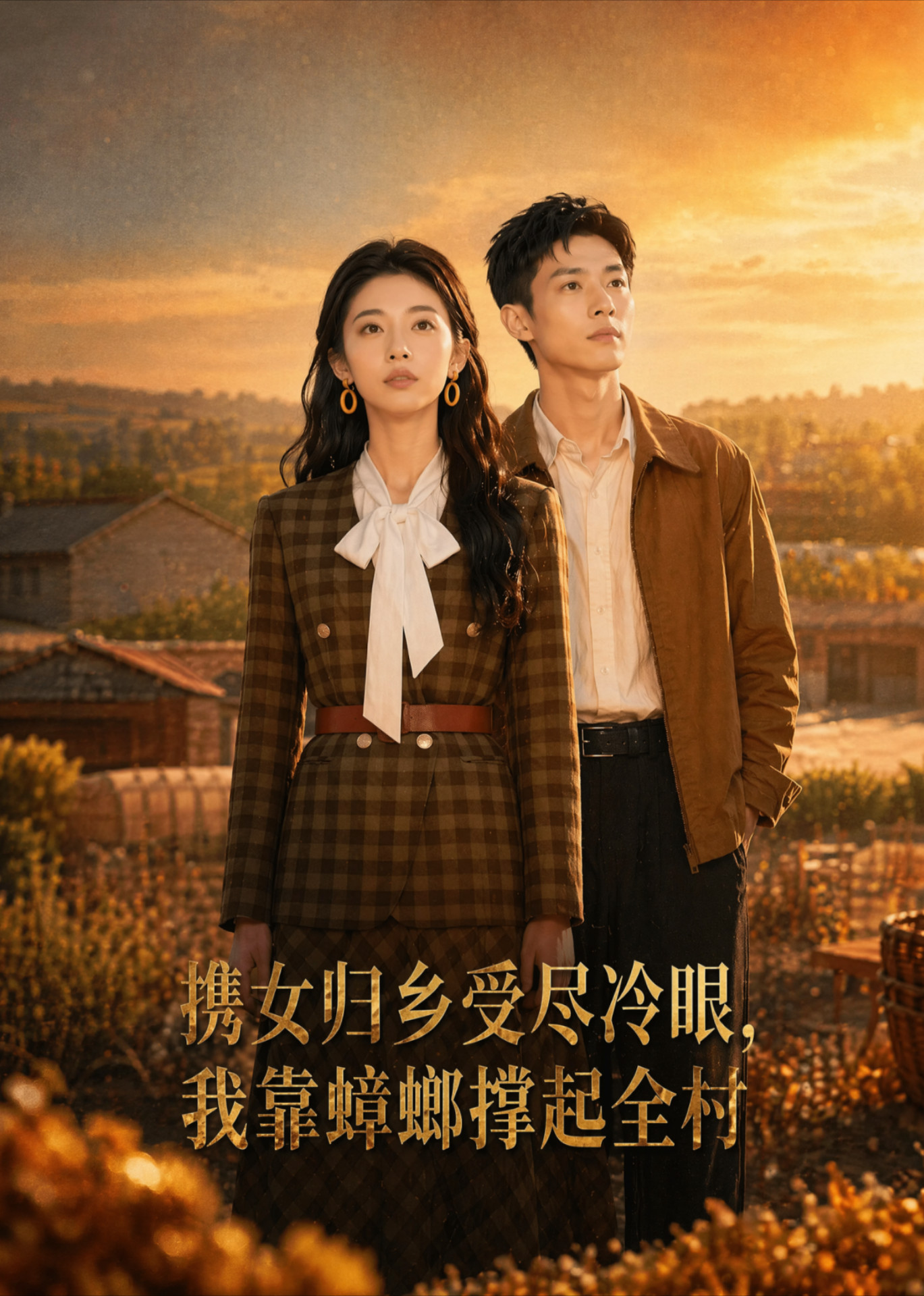 携女归乡受尽冷眼，我靠蟑螂撑起全村
