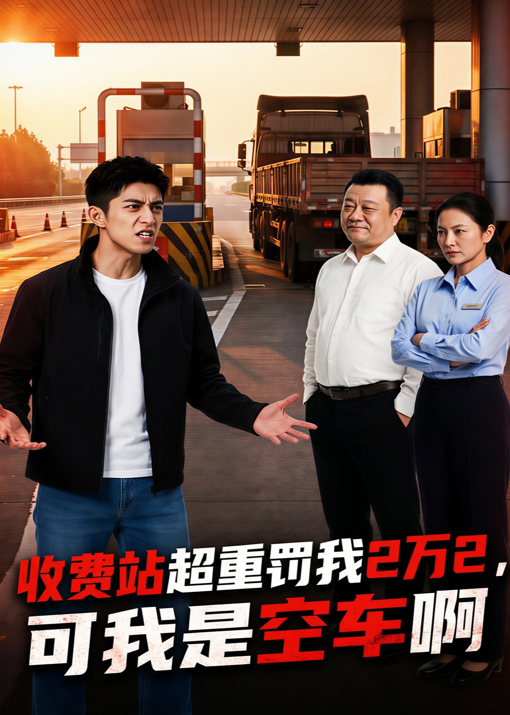 收费站超重罚我2万2，可我是空车啊