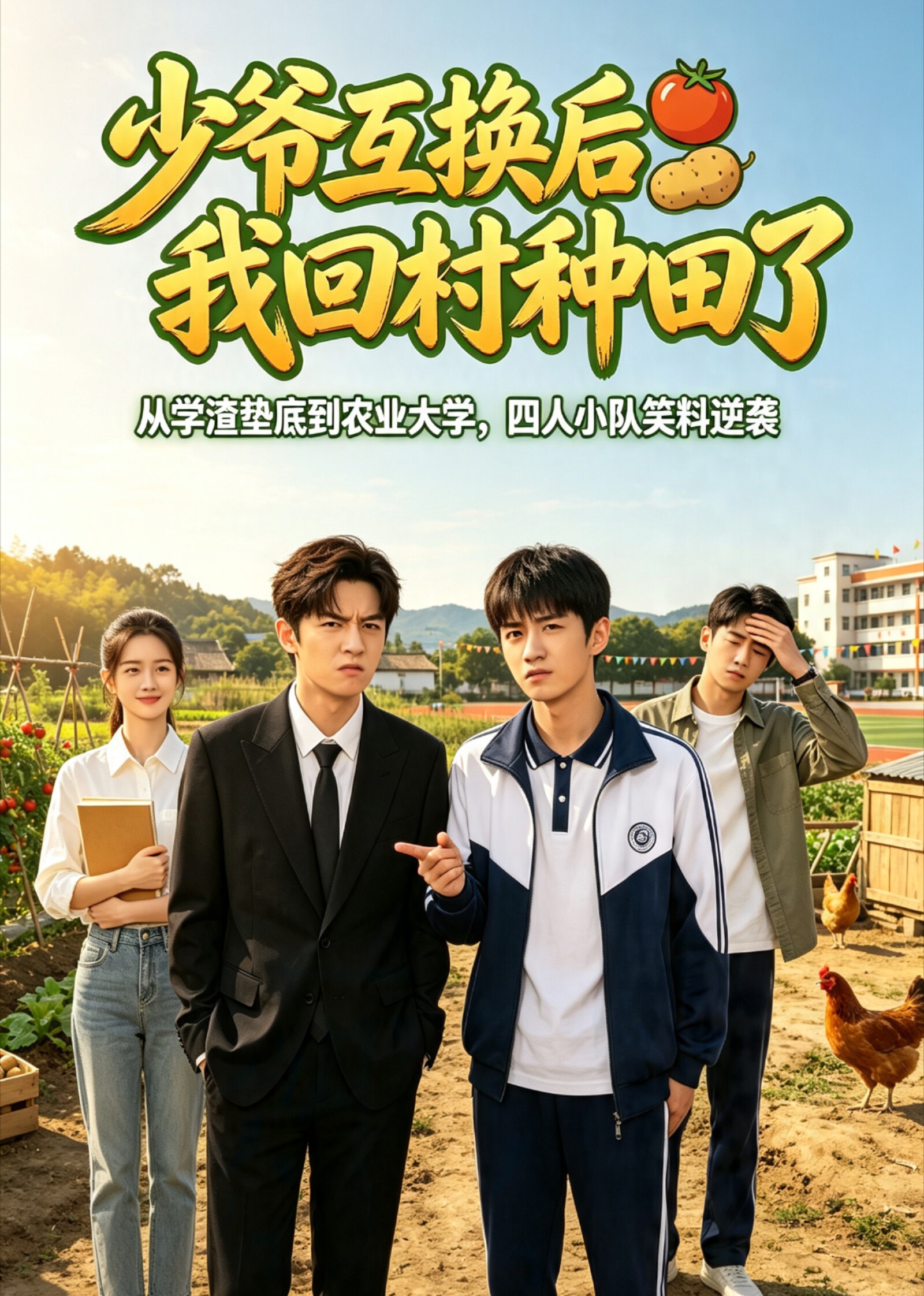 少爷互换后，我回村种田了