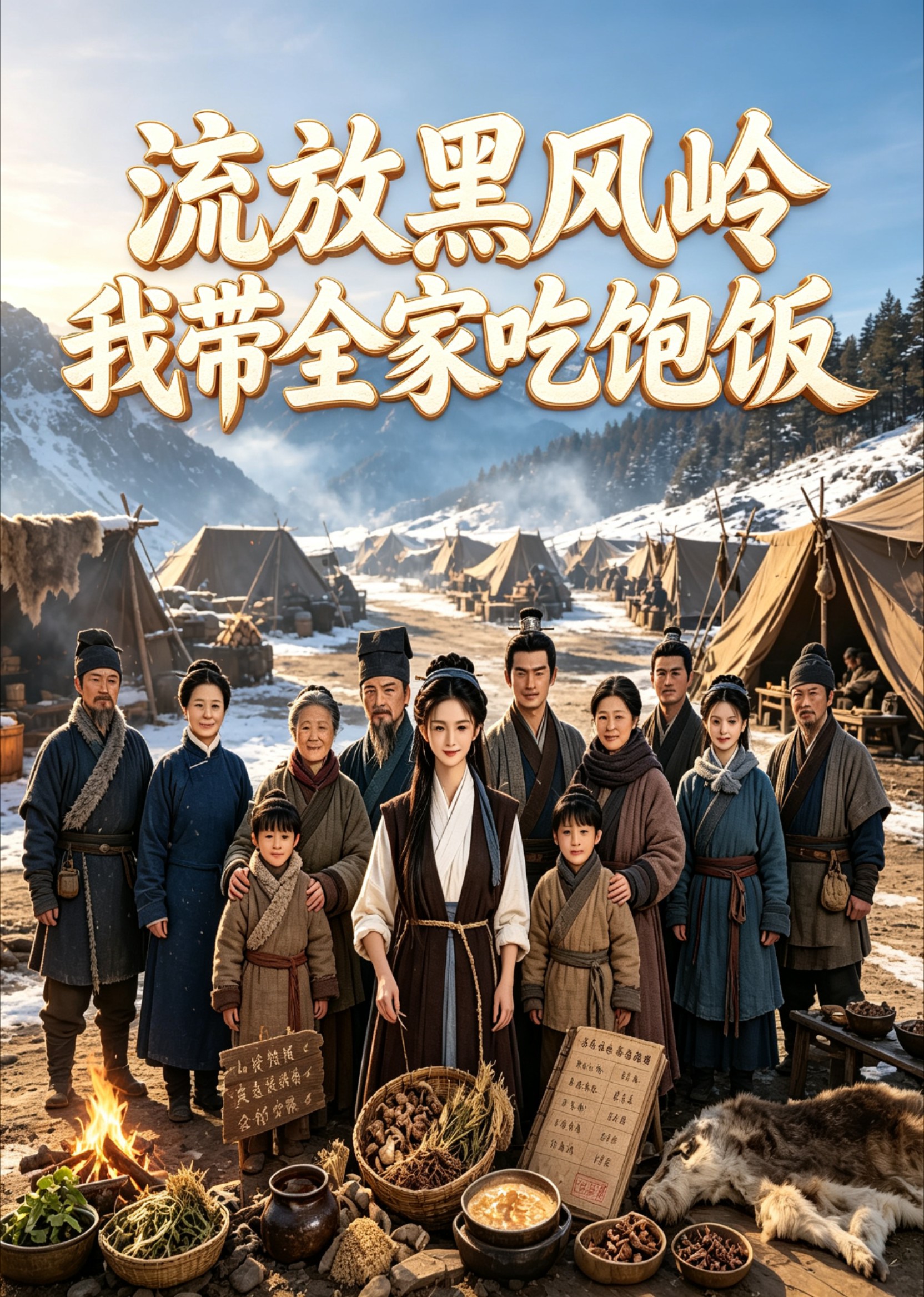 流放黑风岭我带全家吃饱饭