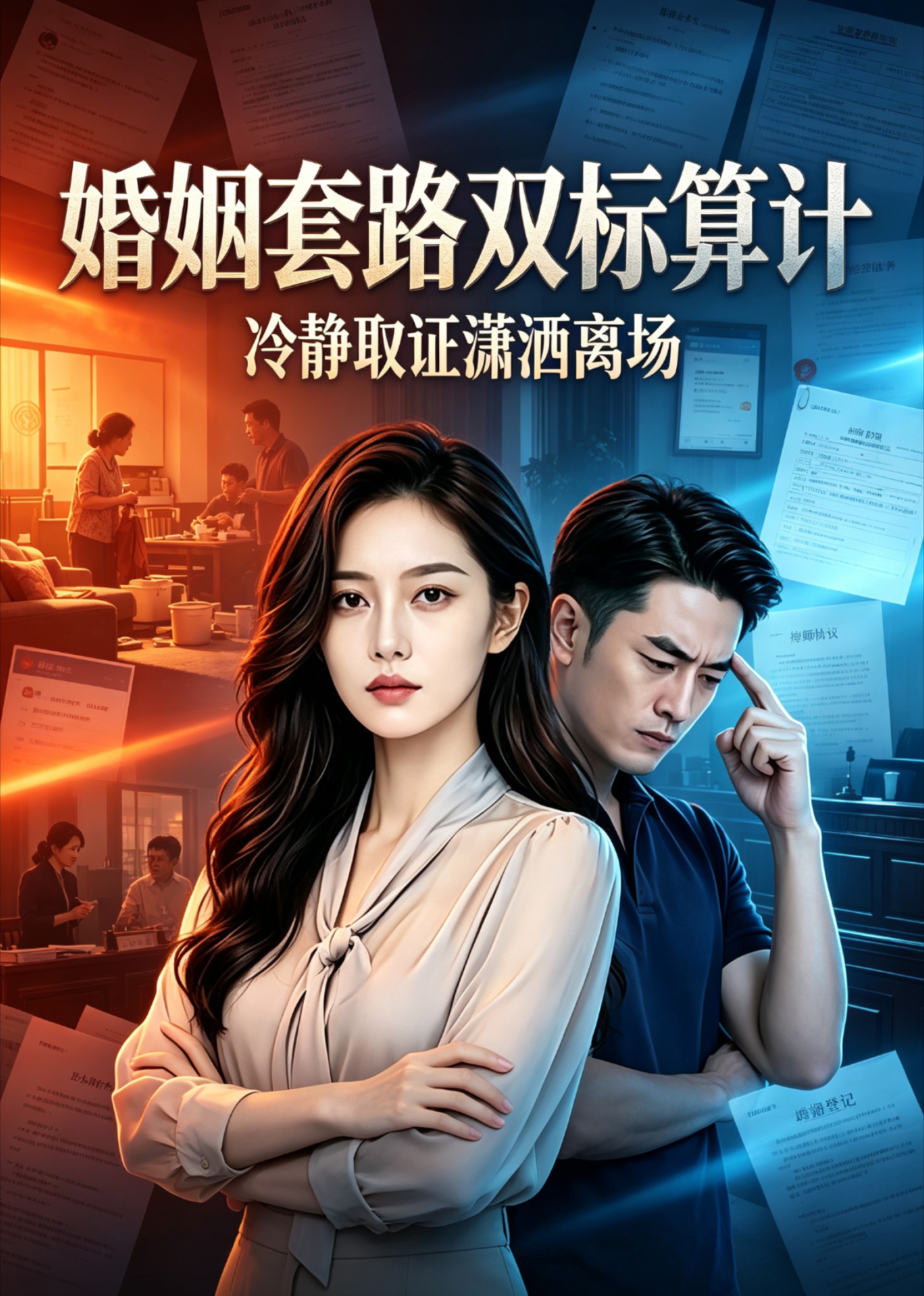 婚姻套路双标算计，冷静取证潇洒离场