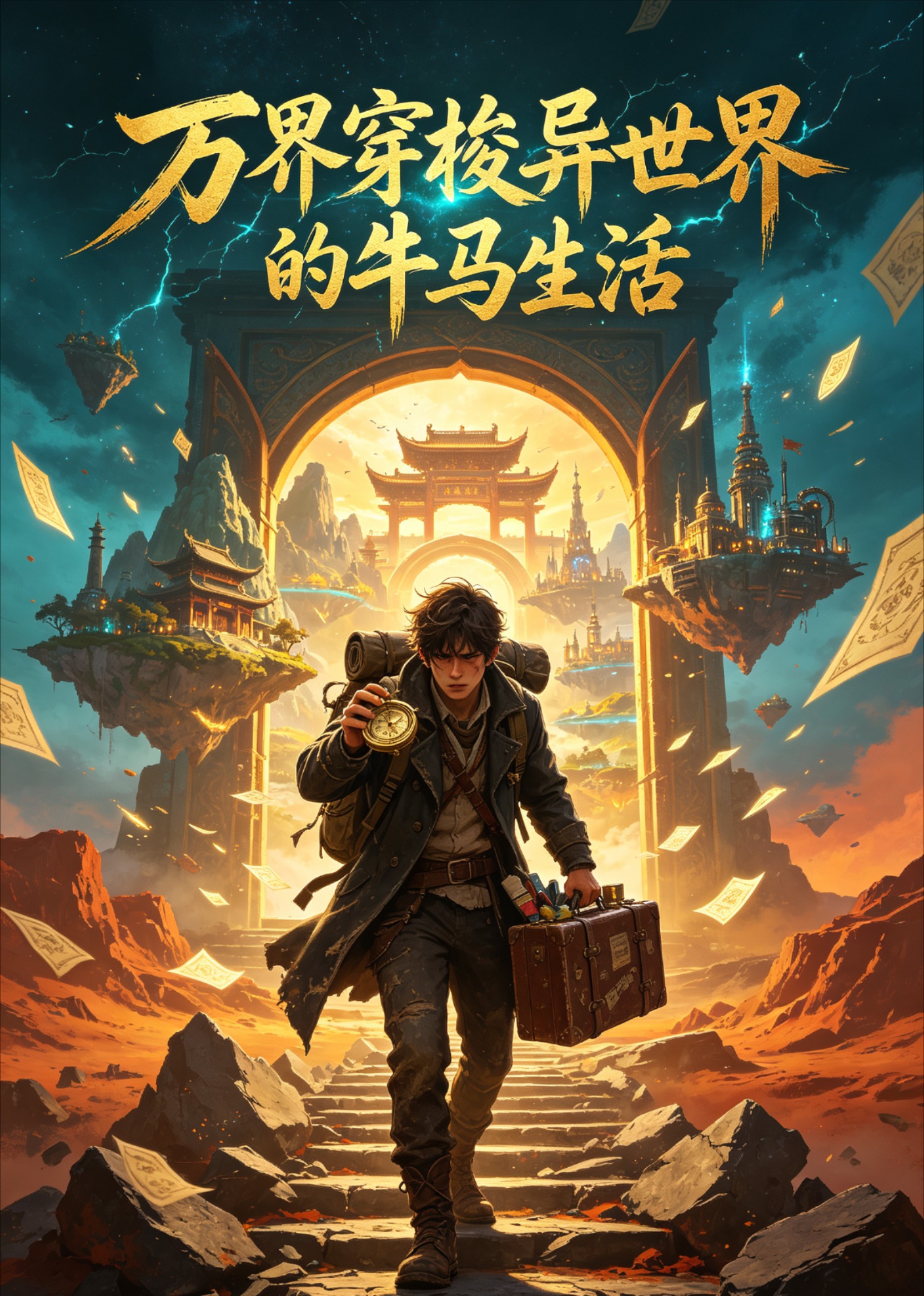 万界穿梭异世界的牛马生活封面图