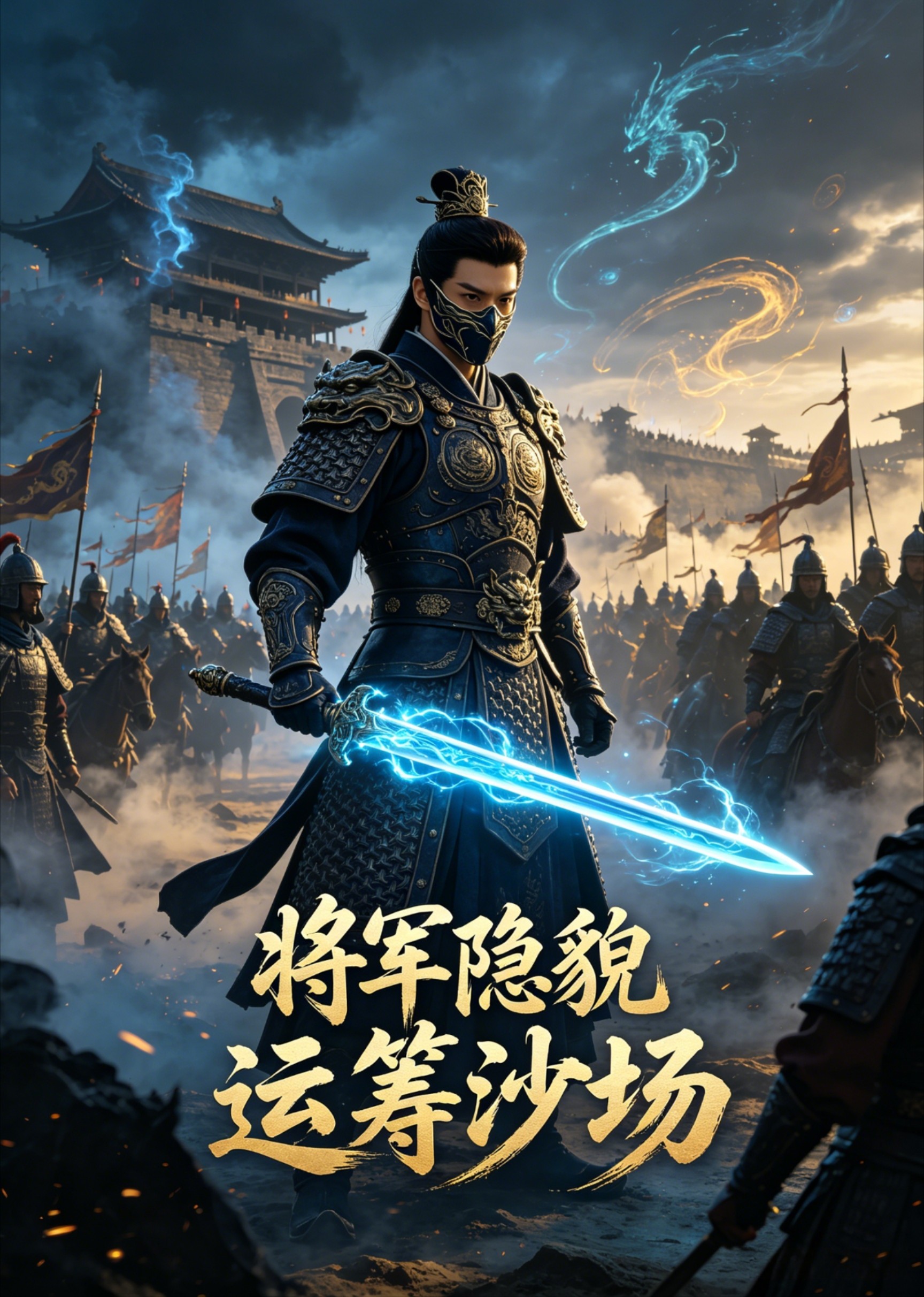 将军隐貌运筹沙场