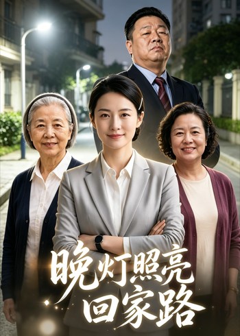 晚灯照亮回家路