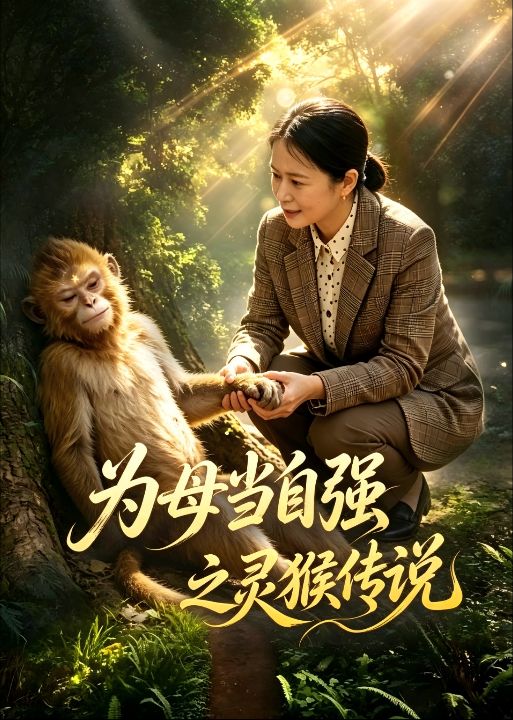 为母当自强之灵猴传说
