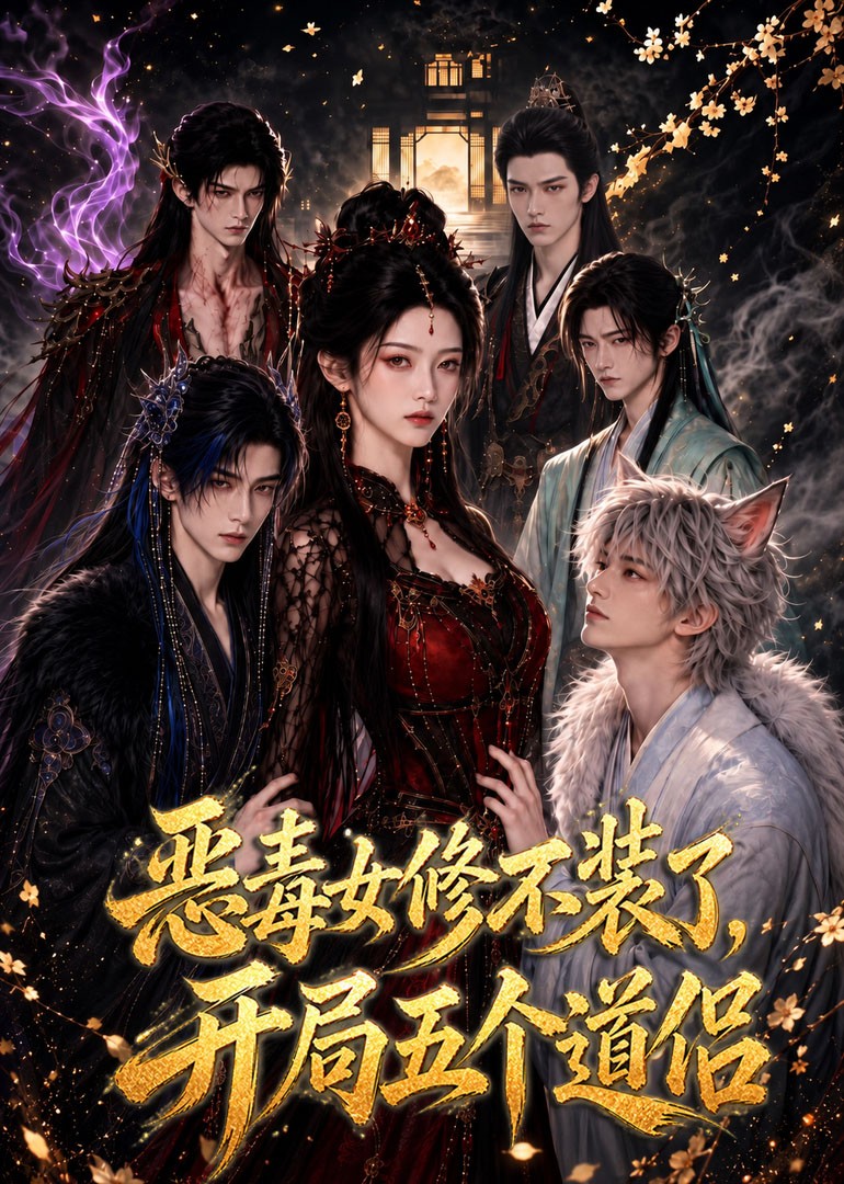 恶毒女修不装了，开局五个道侣封面图