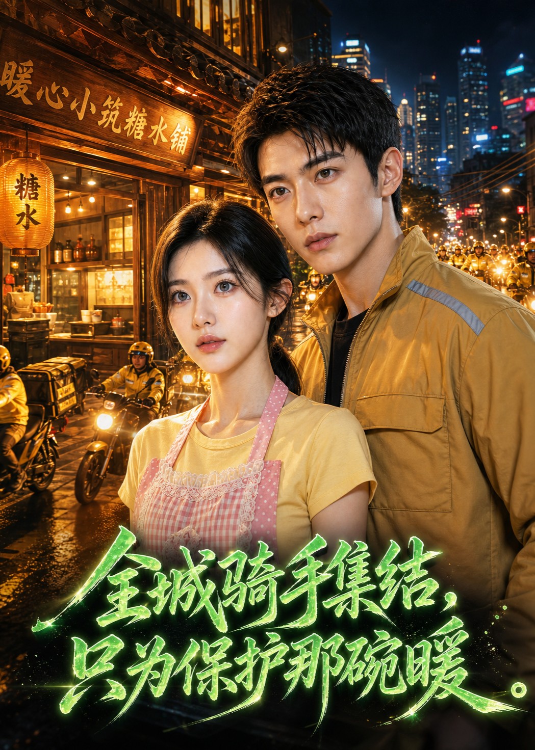 全城骑手集结，只为保护那碗暖