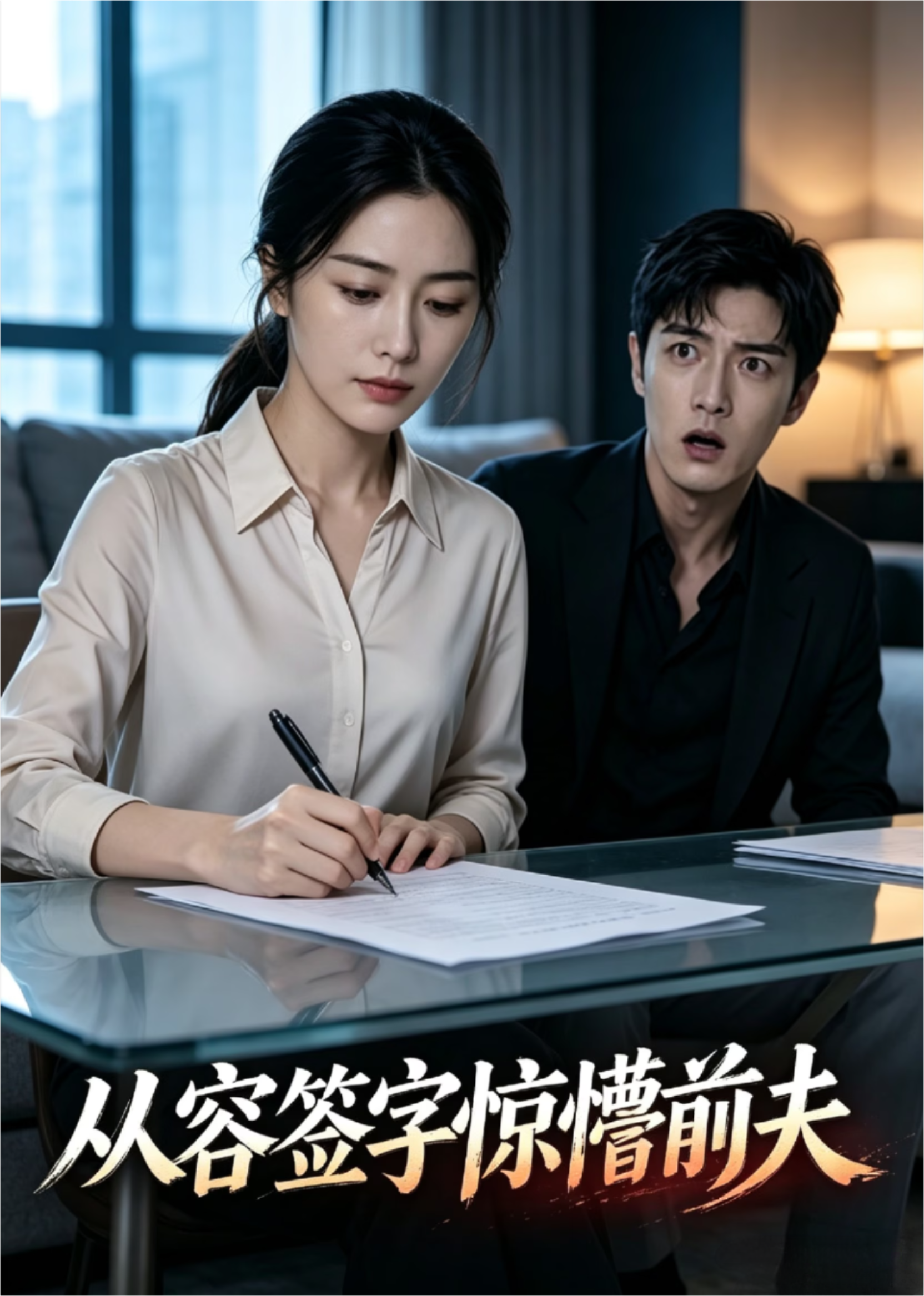 从容签字惊懵前夫封面图