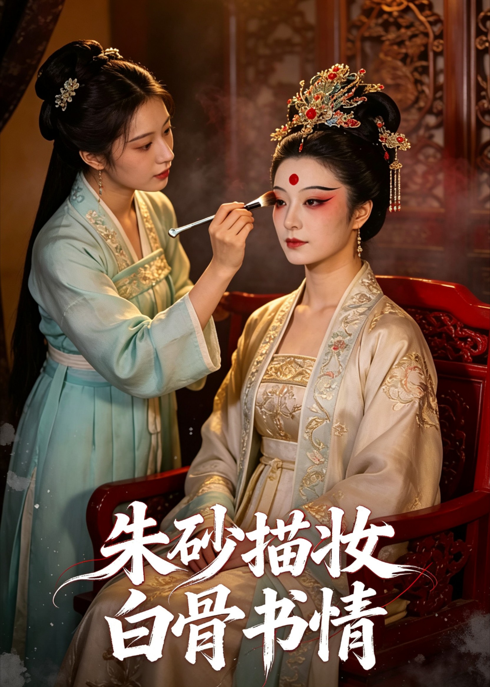 朱砂描妆白骨书情