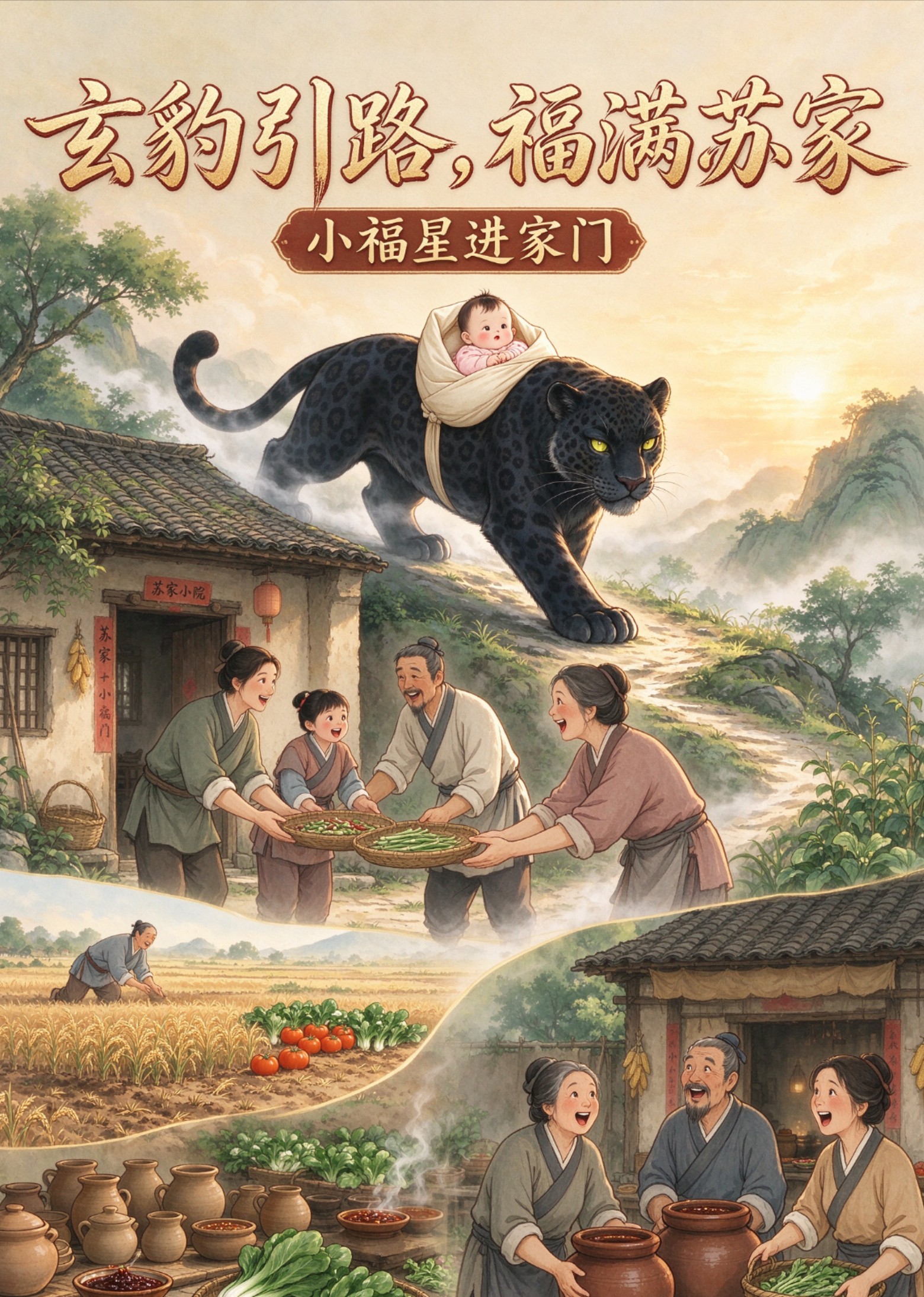 玄豹引路，福满苏家封面图