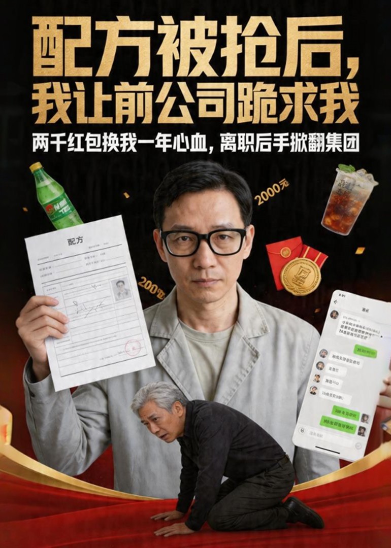 配方被抢后，我让前公司跪求我封面图
