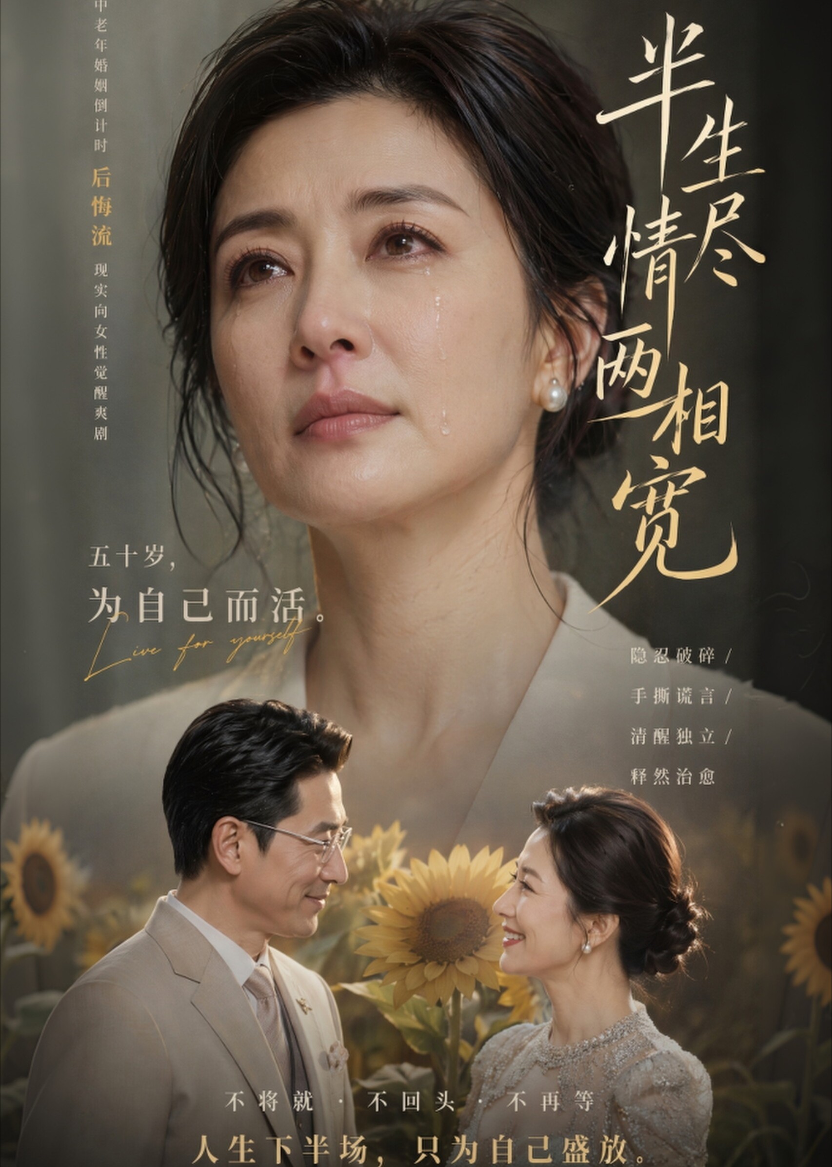 半生情尽两相宽