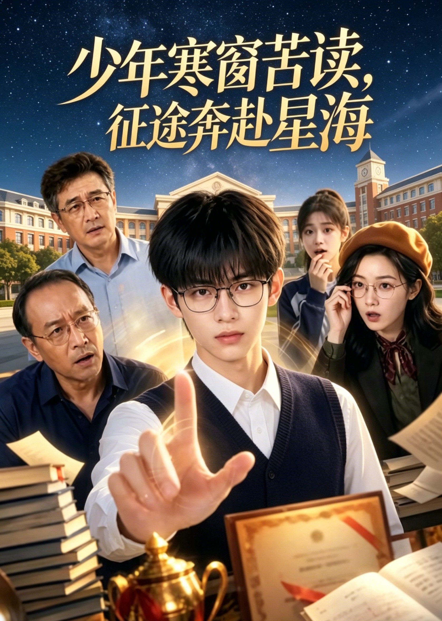 少年寒窗苦读，征途奔赴星海