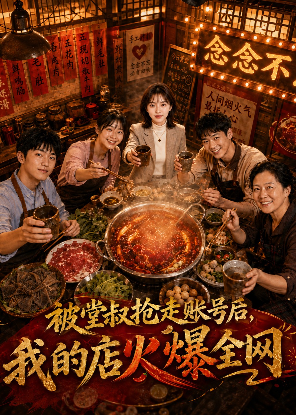 被堂叔抢走账号后，我的店火爆全网