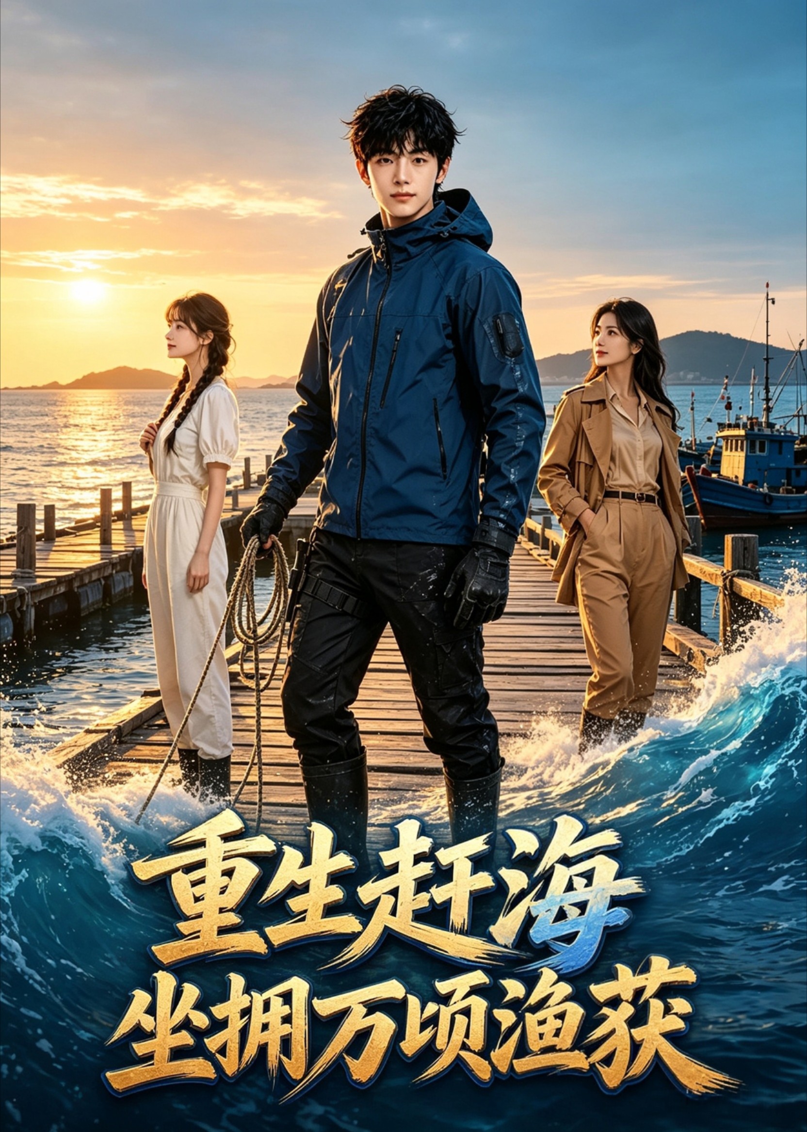 重生赶海坐拥万顷渔获