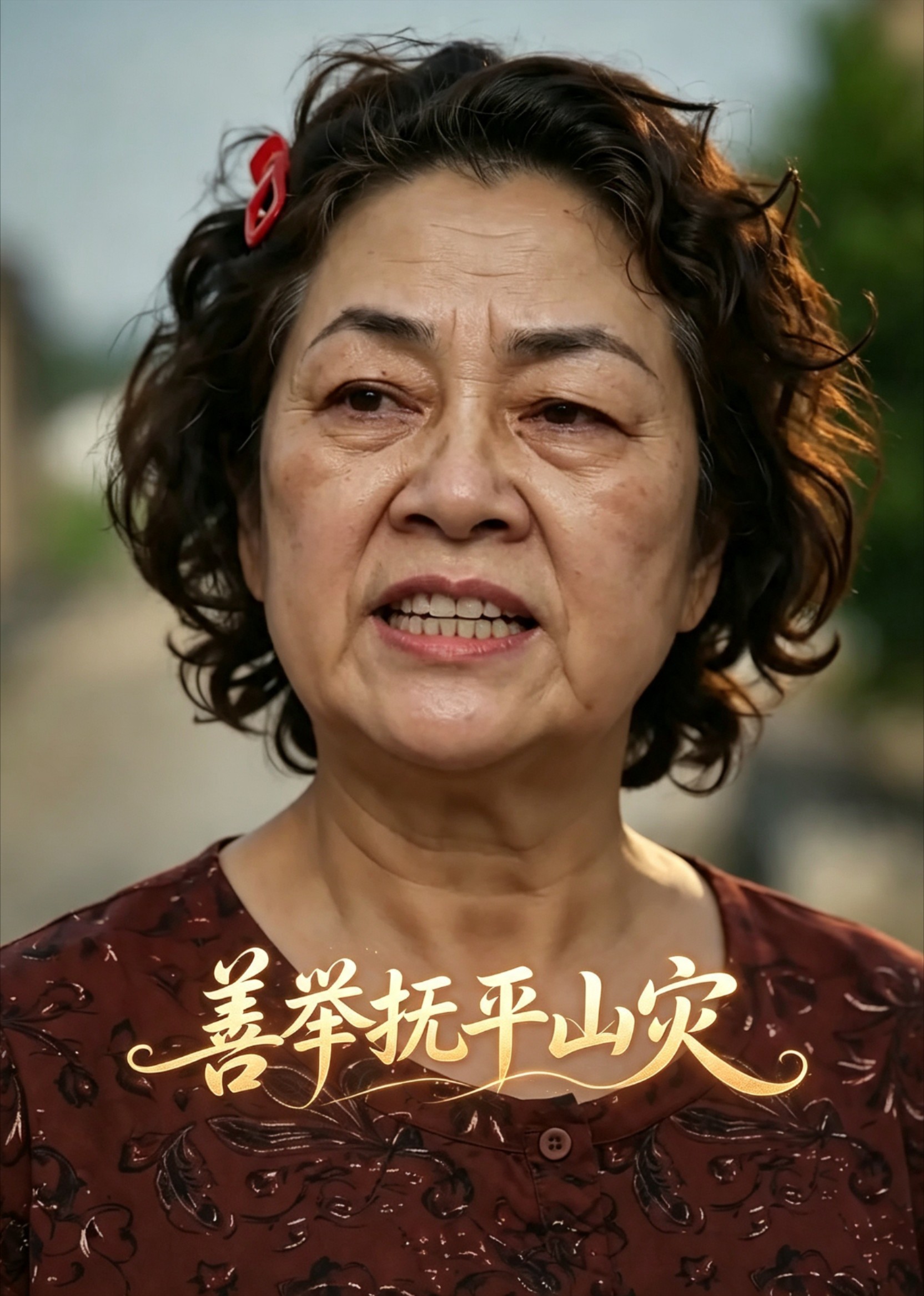 善举抚平山灾