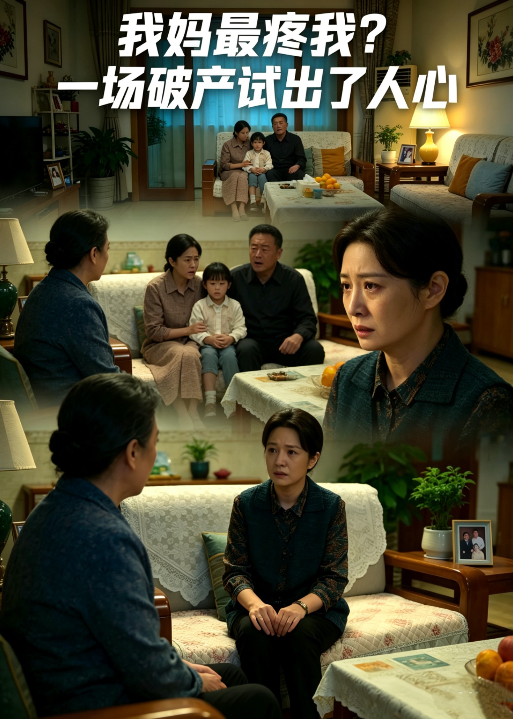 我妈最疼我，一场破产试出来人心封面图