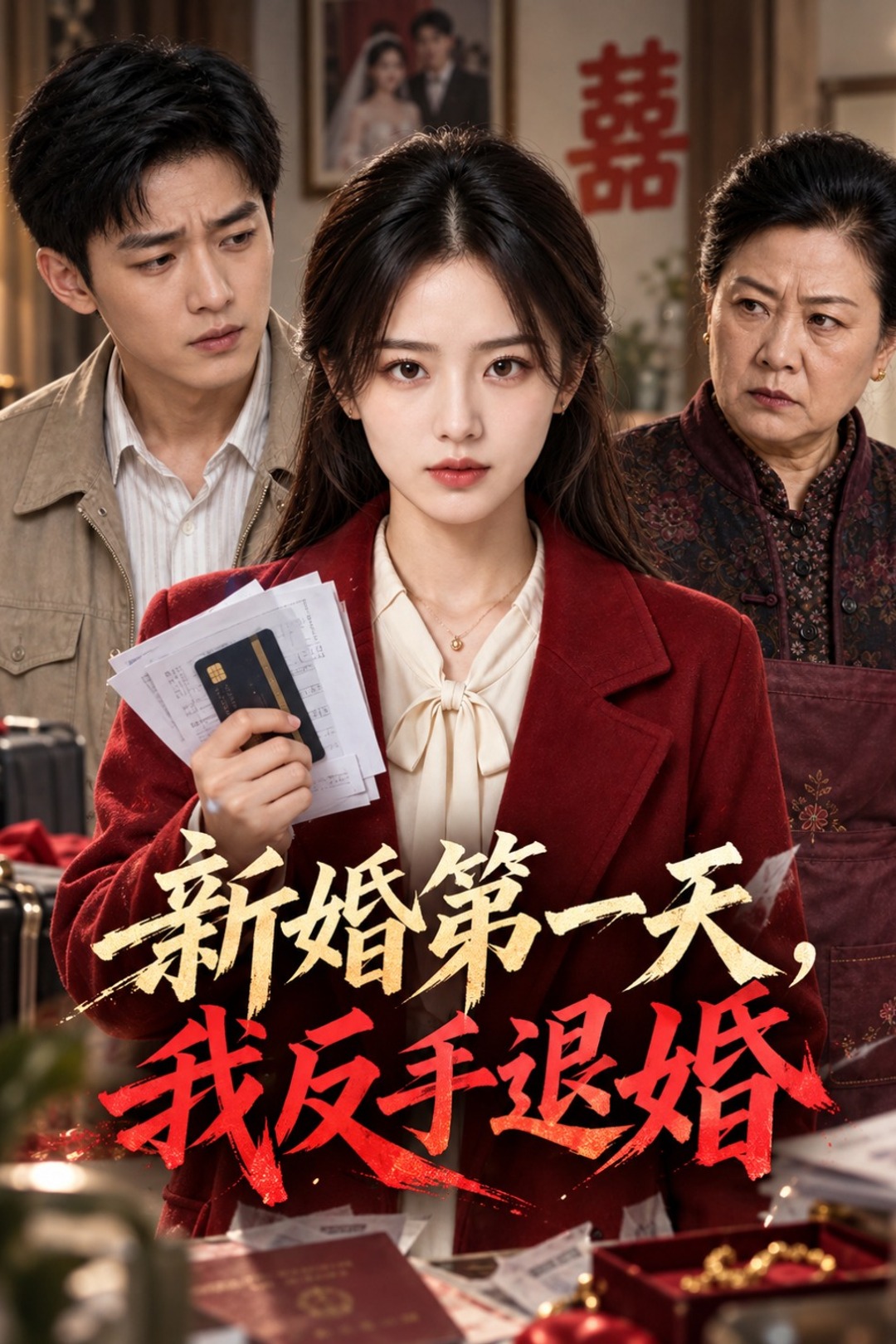 新婚第一天，我反手退婚封面图