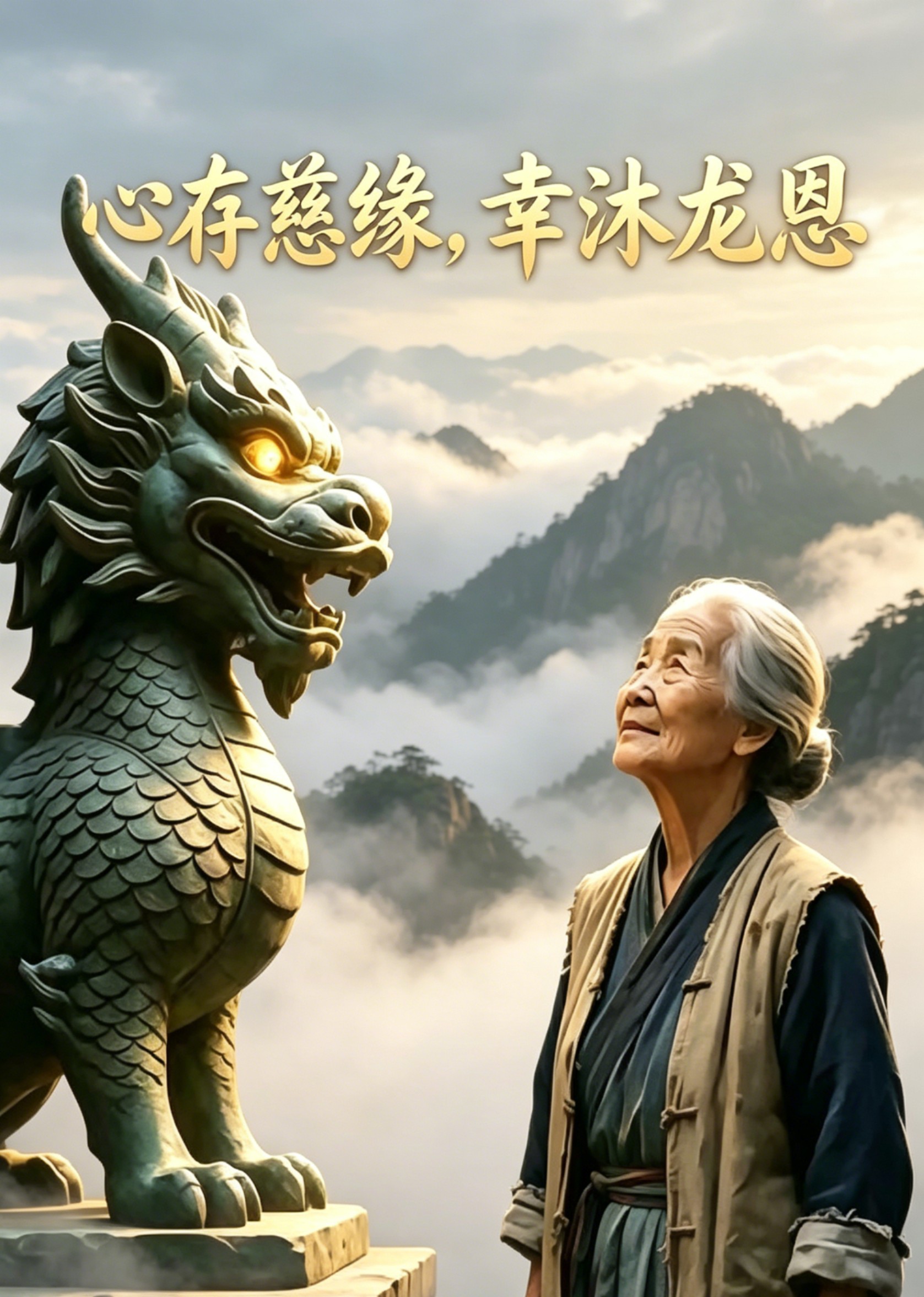 心存慈缘，幸沐龙恩