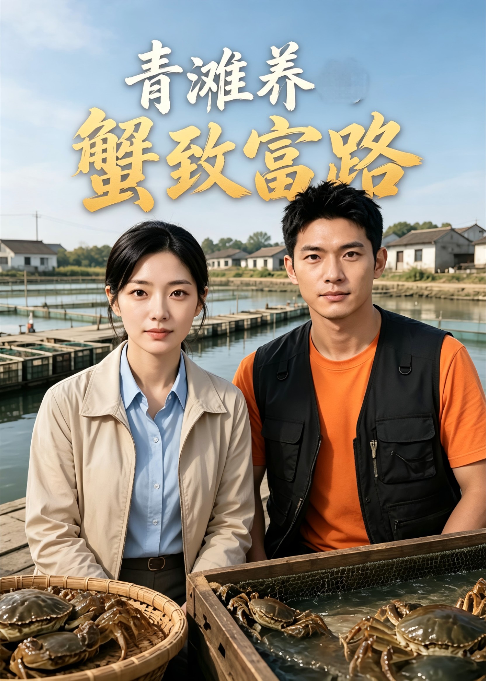 青滩养蟹致富路封面图