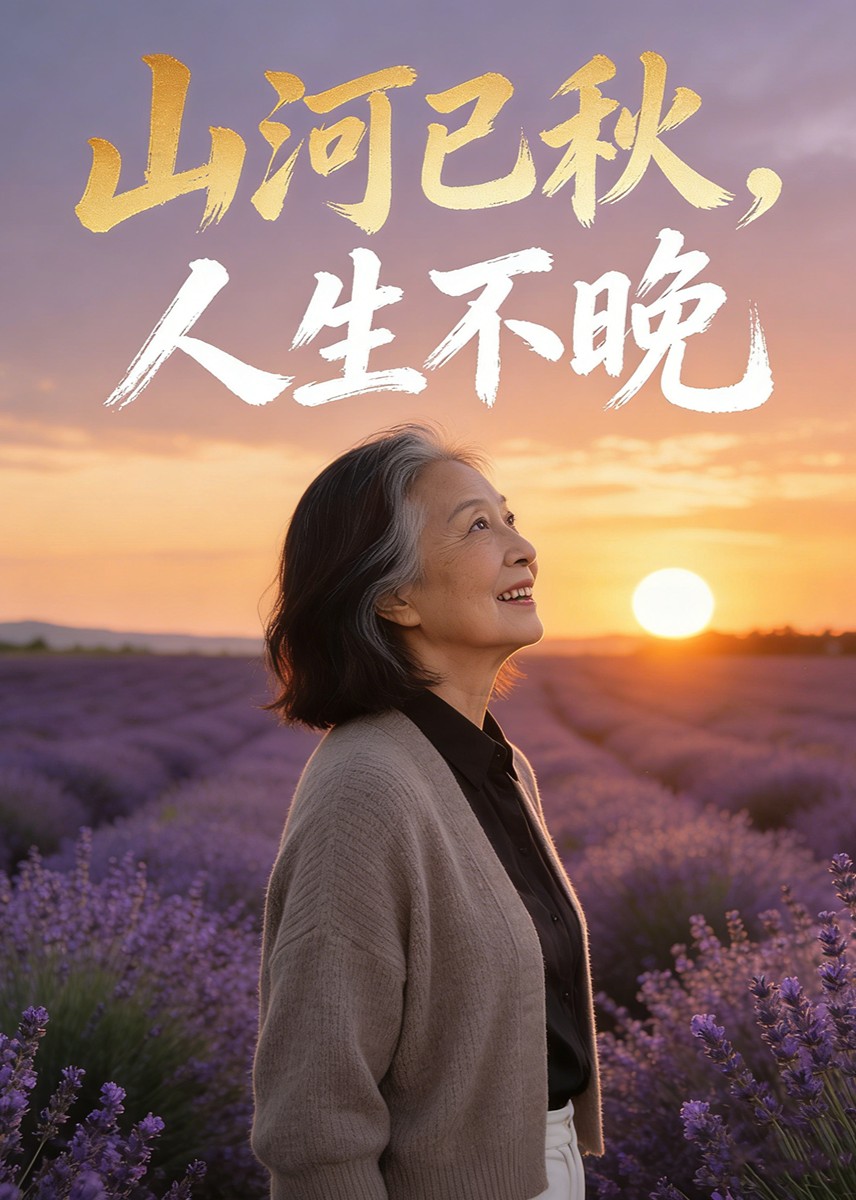 山河已秋，人生不晚封面图