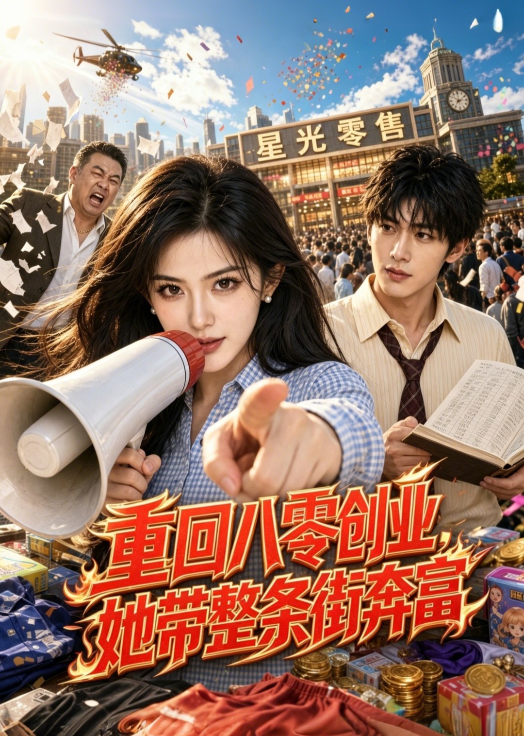 重回八零创业，她带整条街奔富