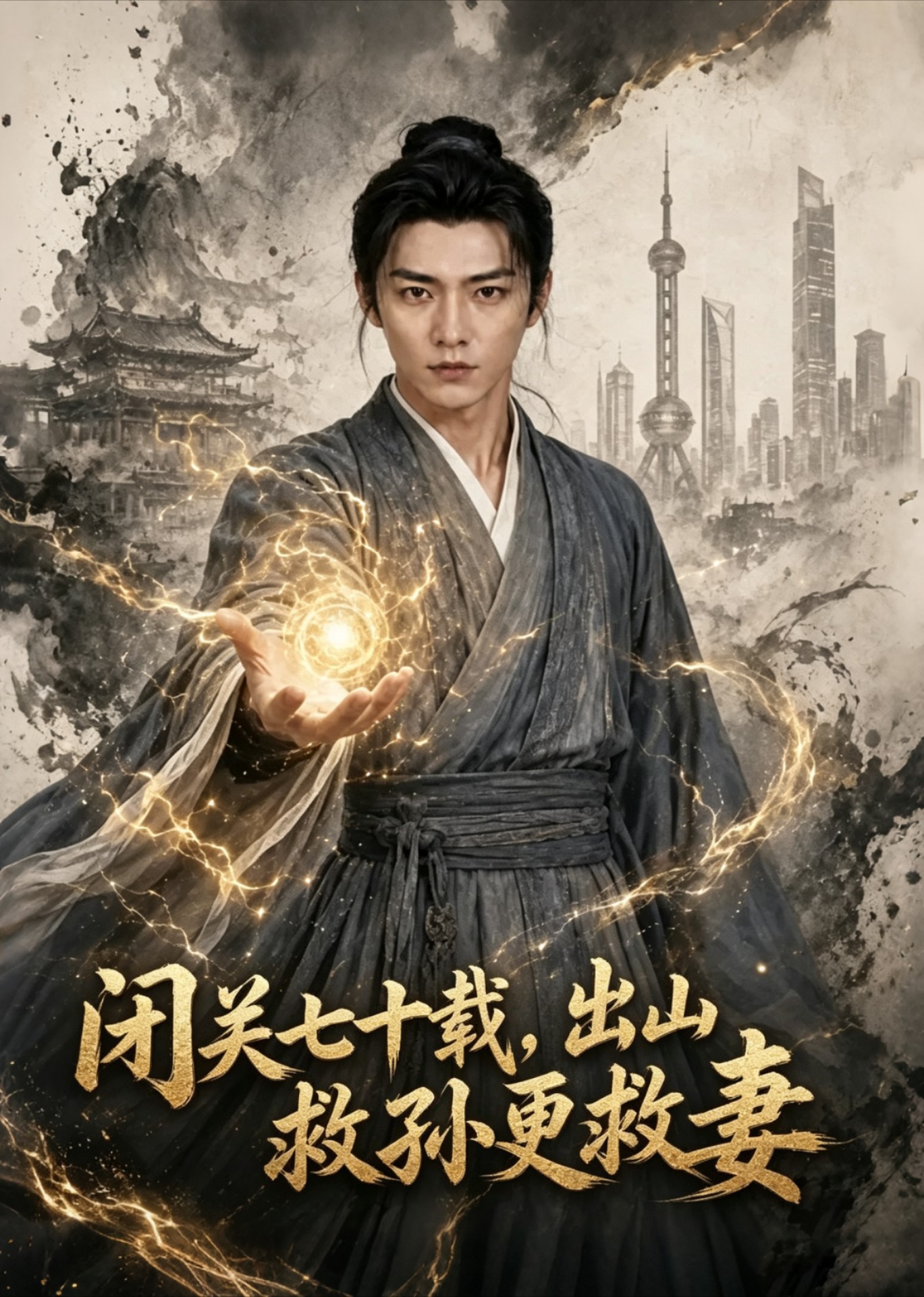 闭关七十载，出山救孙更救妻