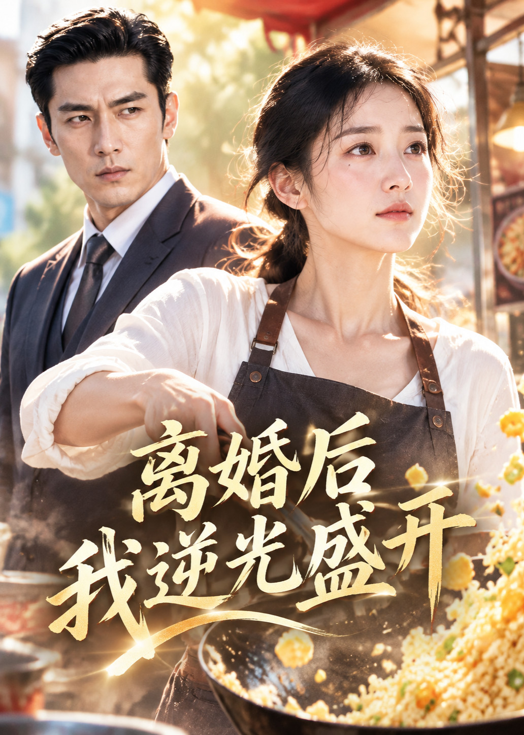 离婚后我逆光盛开封面图