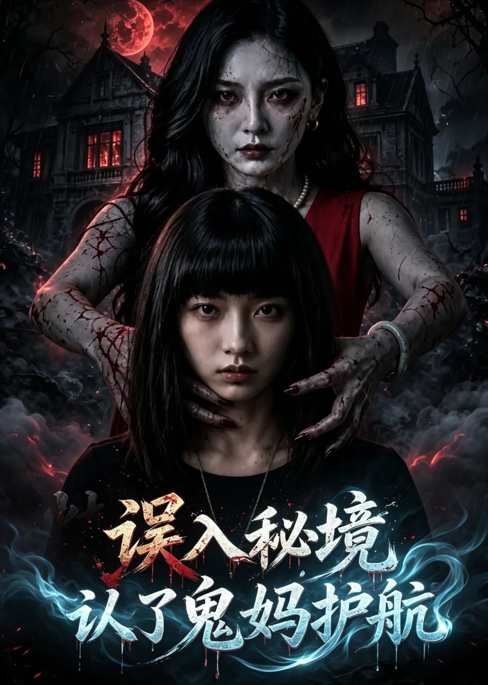 误入秘境，认了鬼妈护航
