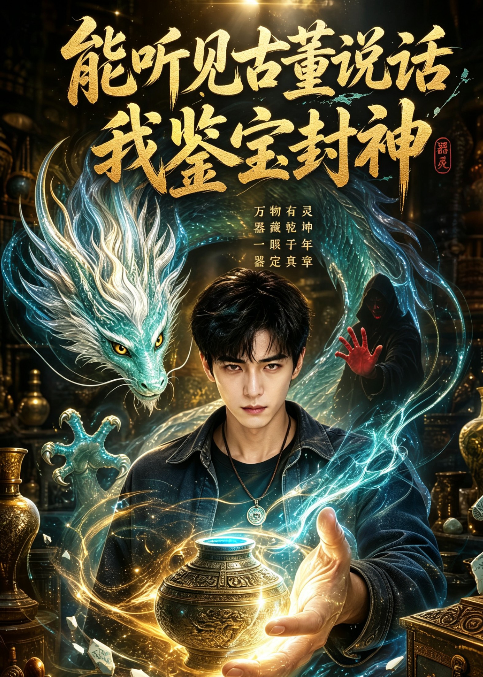 能听见古董说话，我鉴宝封神封面图