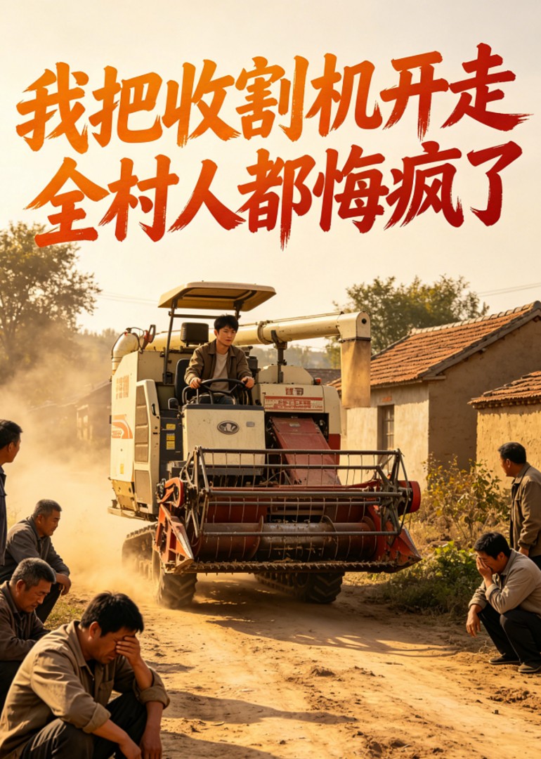 我把收割机开走，全村人都悔疯了封面图