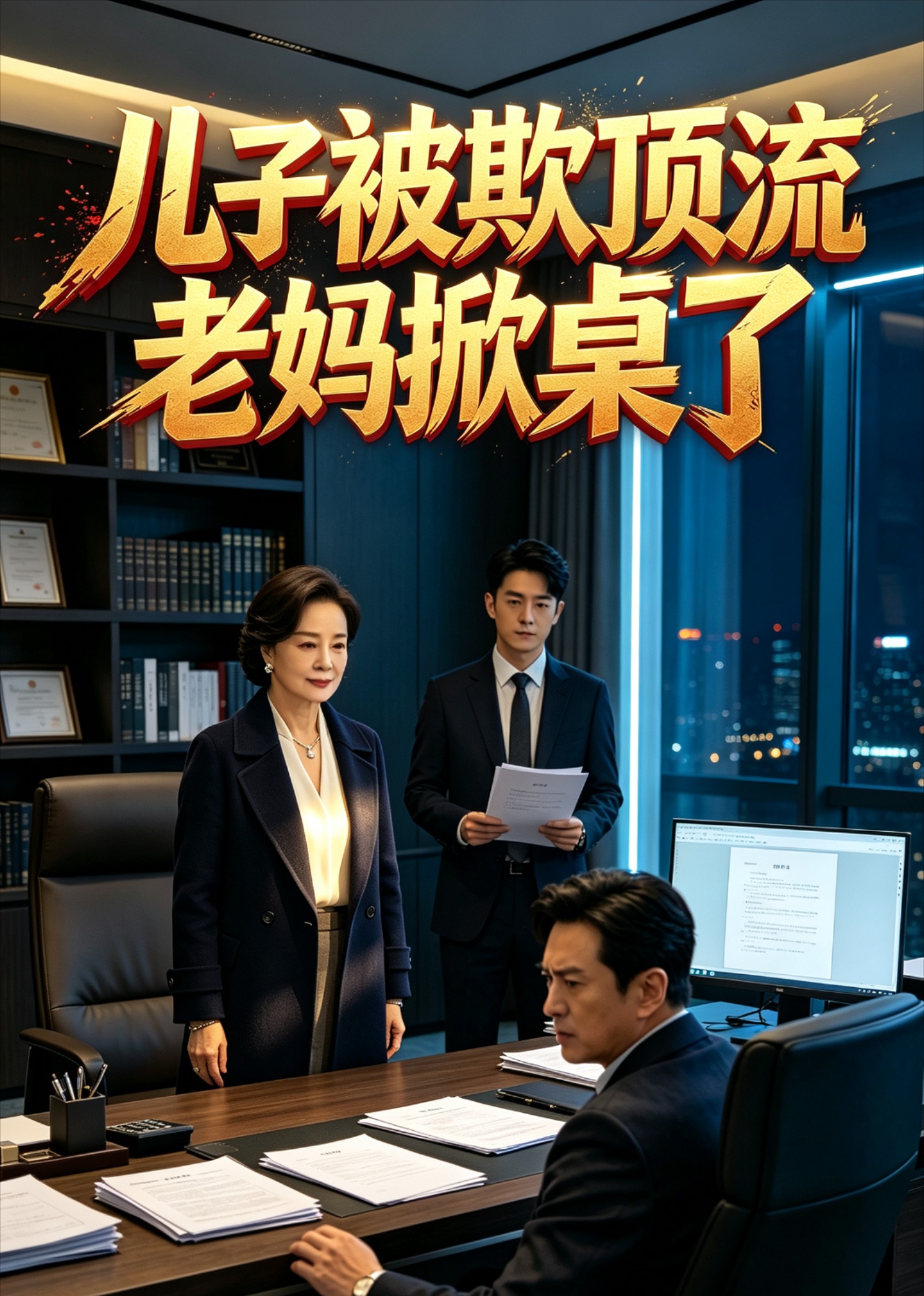 儿子被欺顶流老妈掀桌了