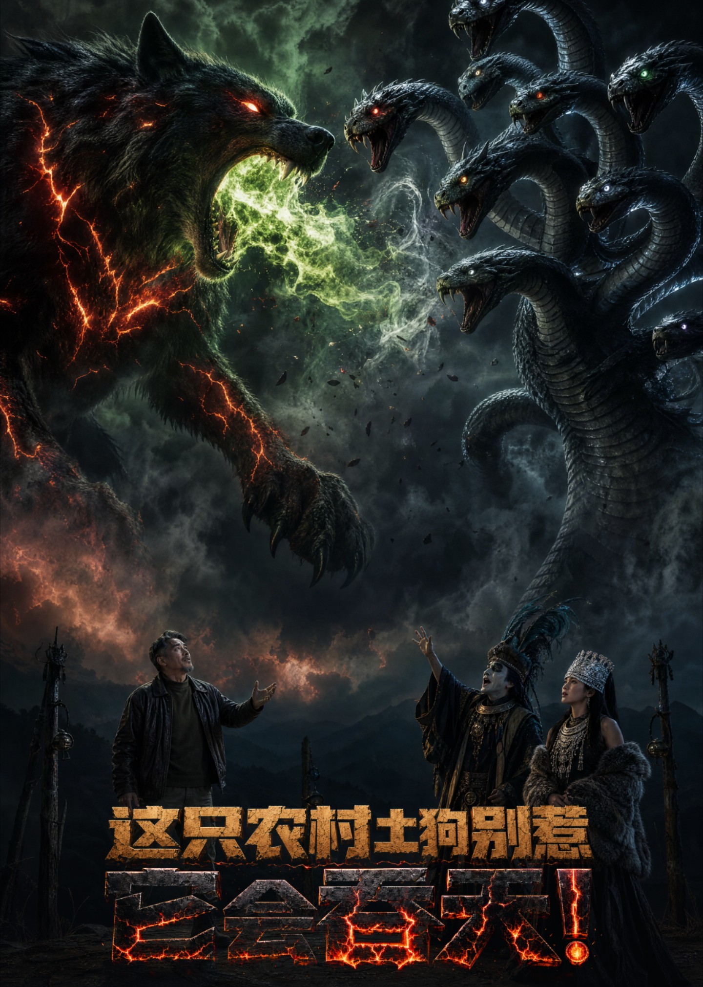 这只农村土狗别惹-它会吞天！封面图