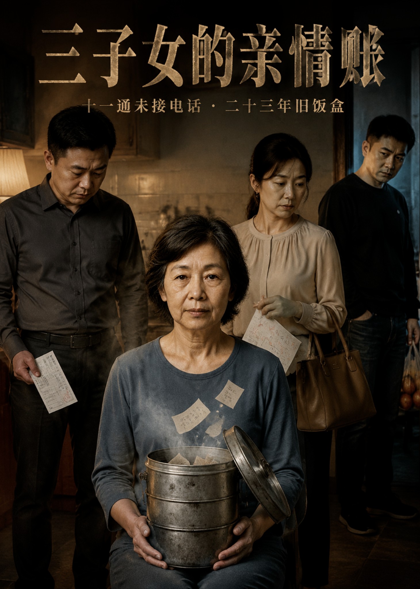 三子女的亲情账封面图