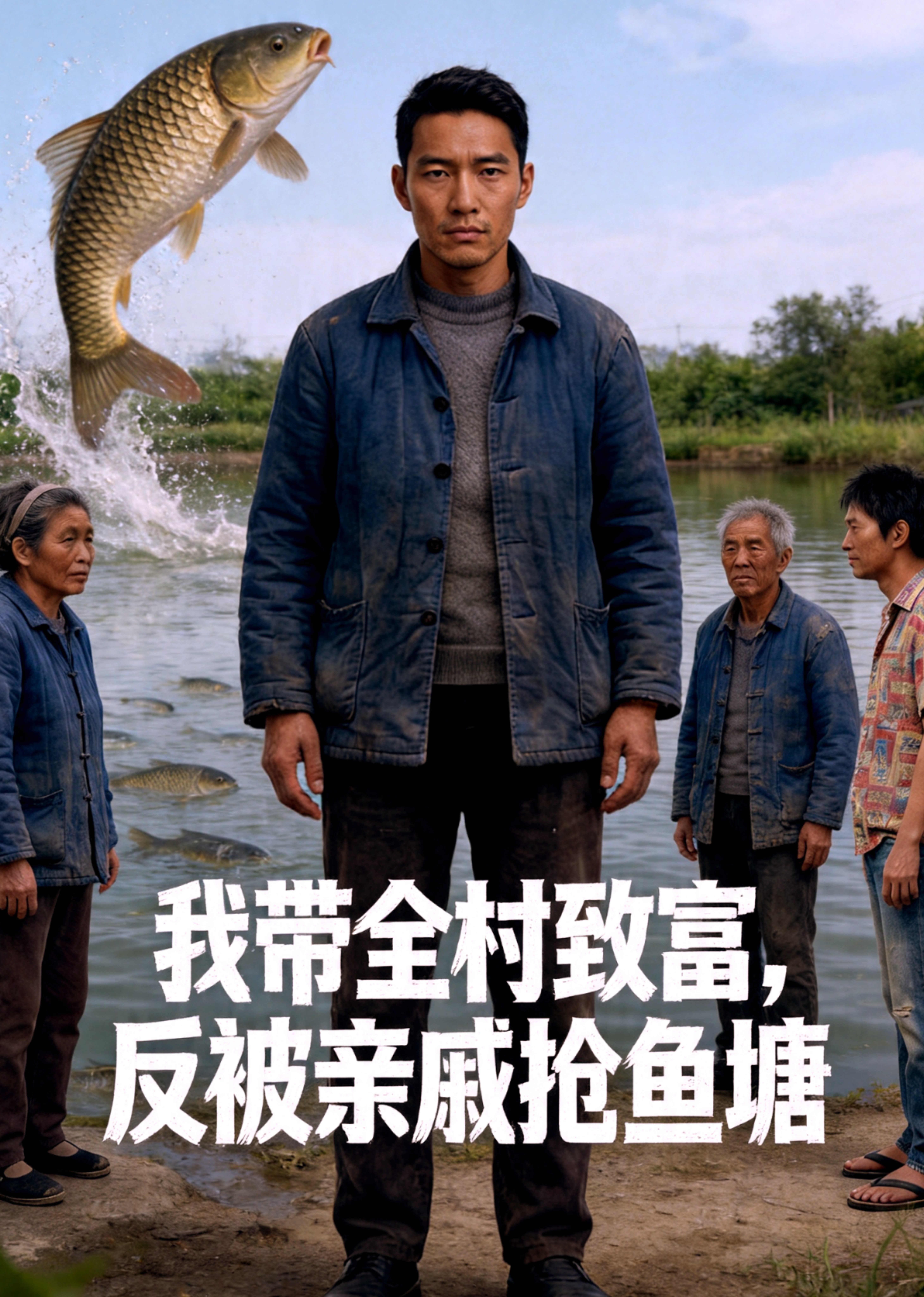 我带全村致富，反被亲戚抢鱼塘封面图