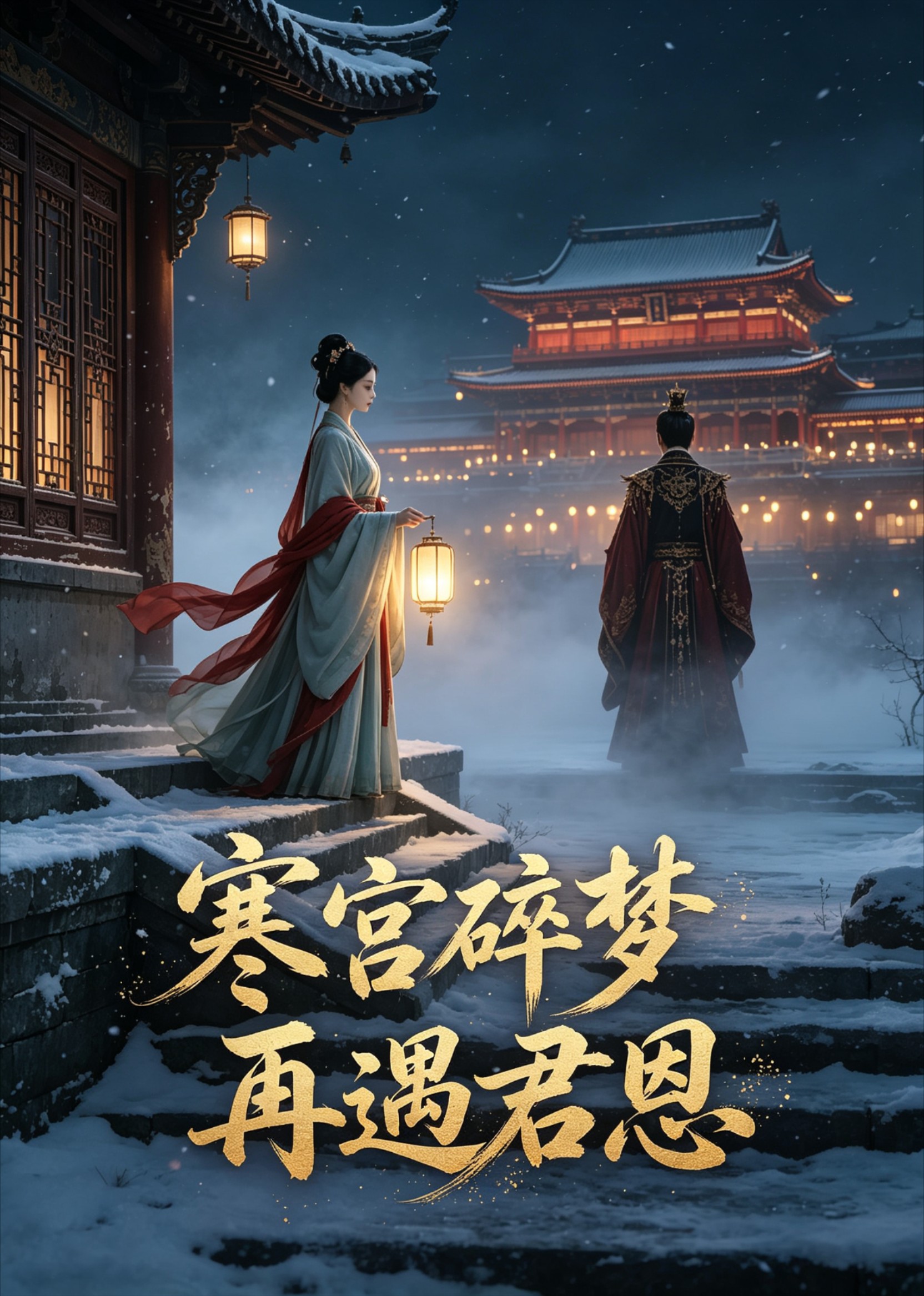 寒宫碎梦再遇君恩