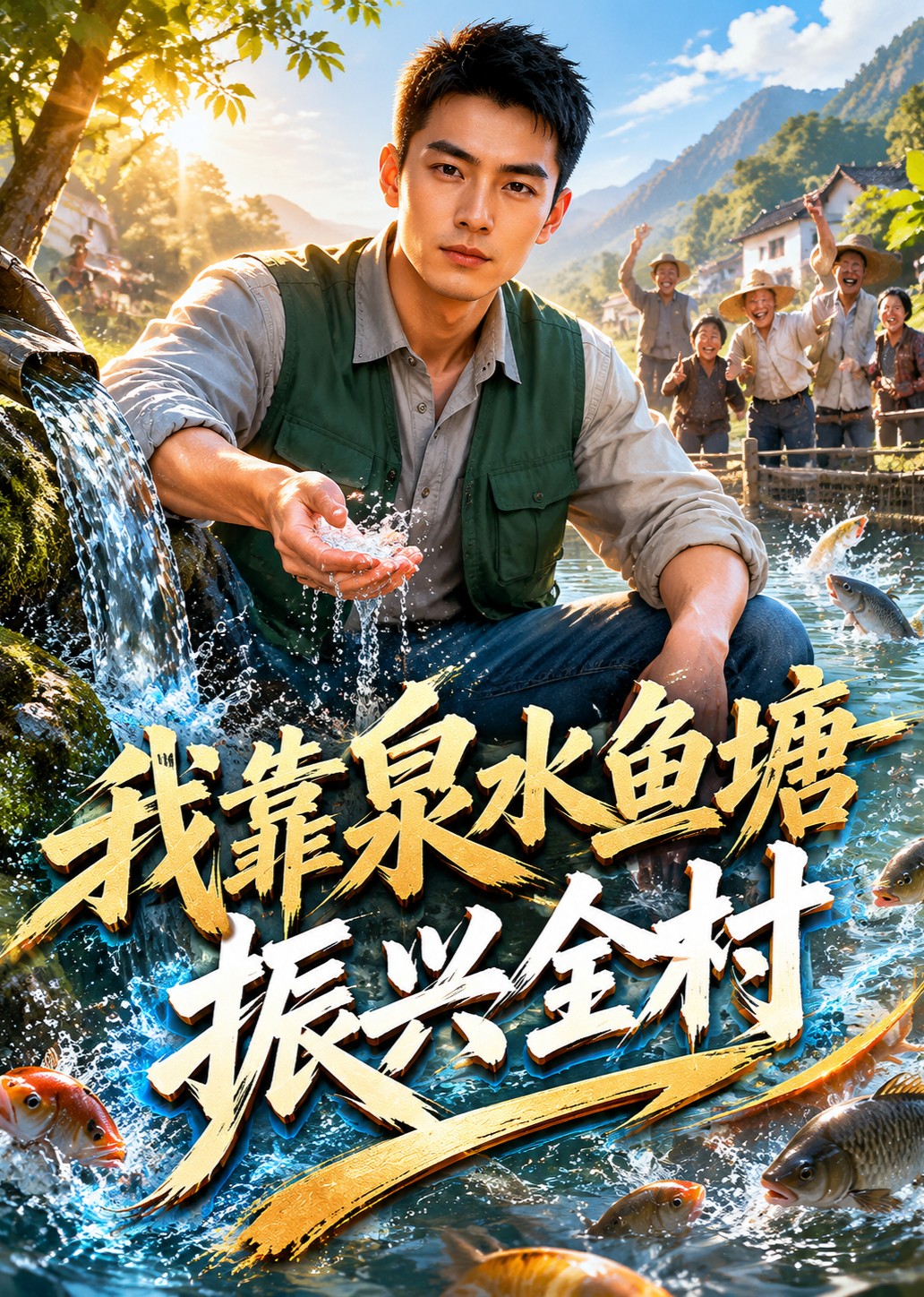 我靠泉水鱼塘振兴全村