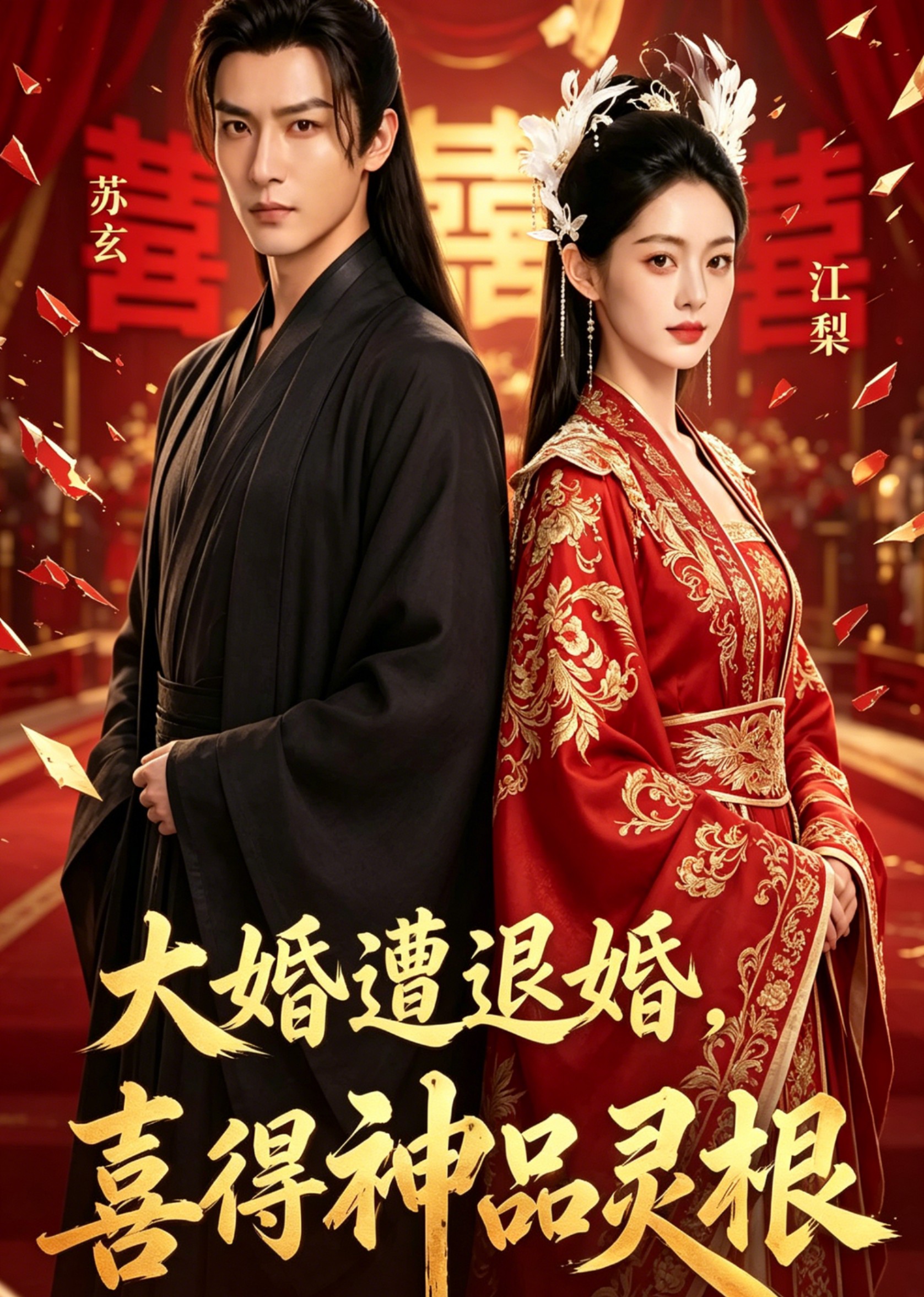 大婚遭退婚，喜得神品灵根