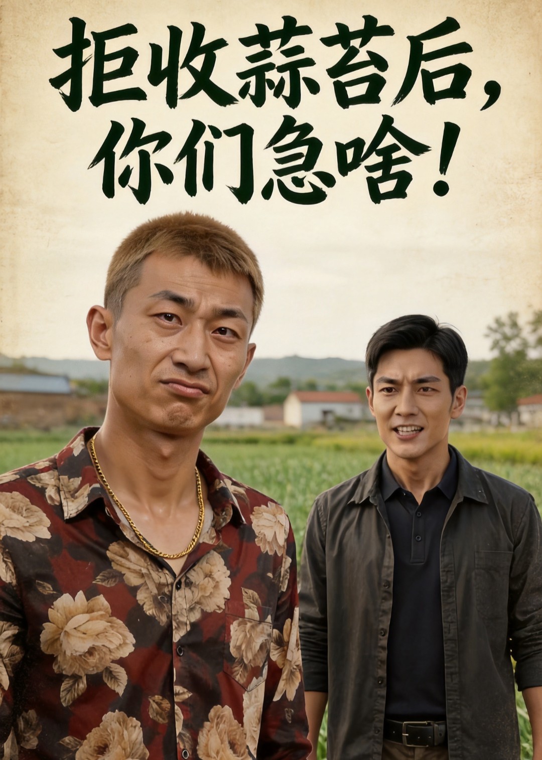 拒收蒜苔后，你们急啥！