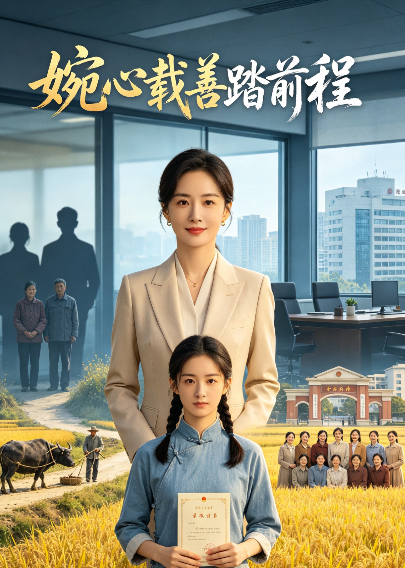 婉心载善踏前程