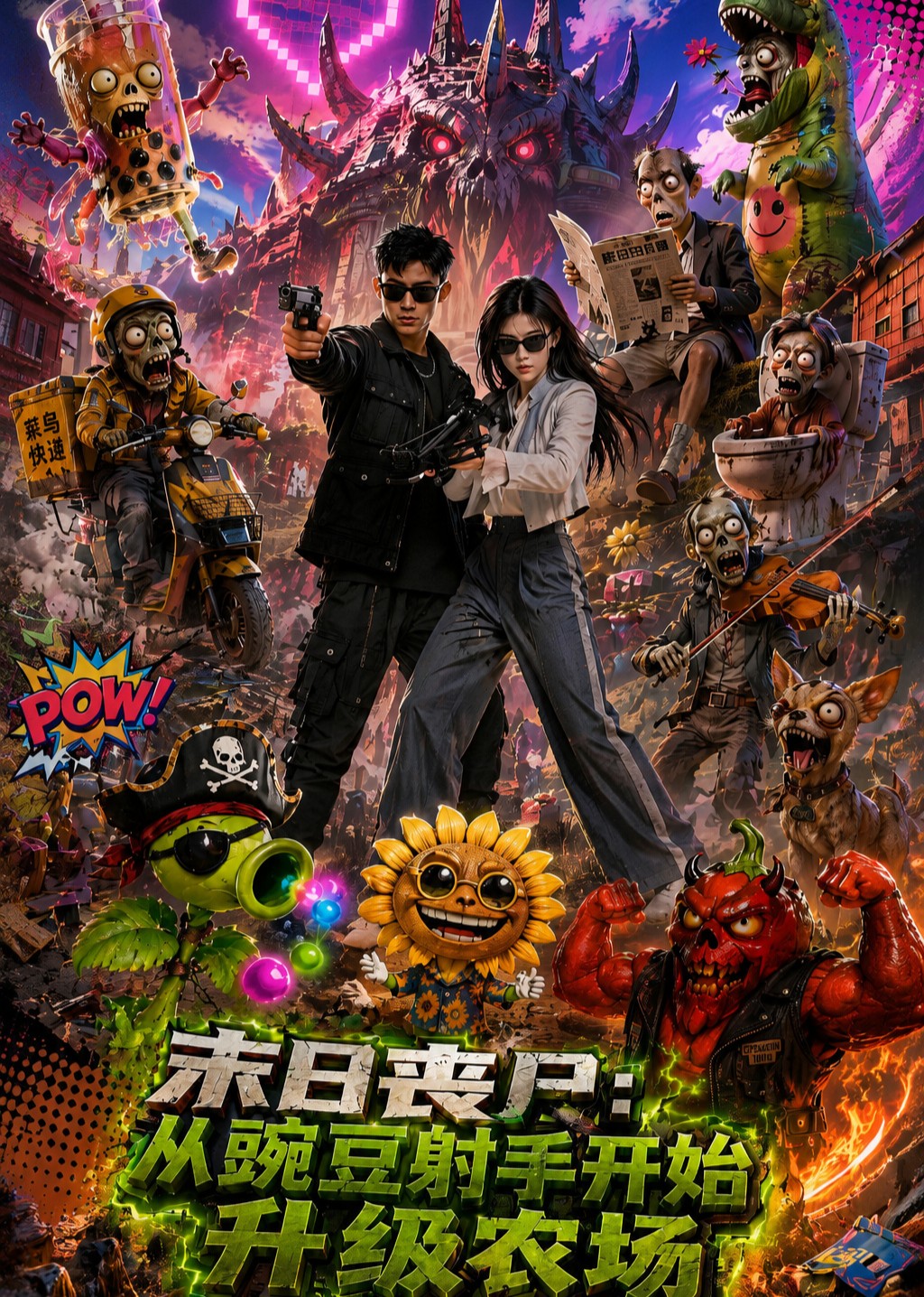 末日丧尸：从豌豆射手开始升级农场