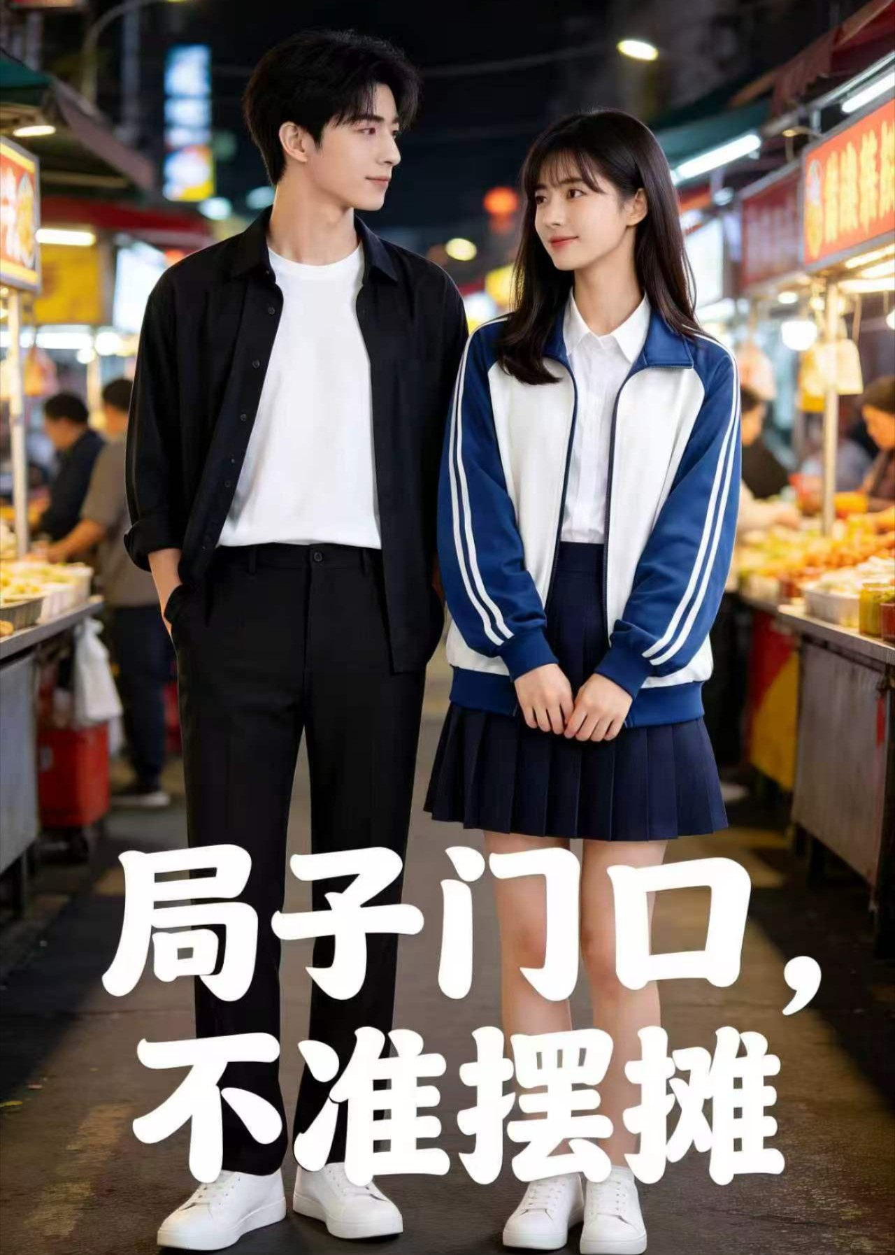 局子门口，不准摆摊
